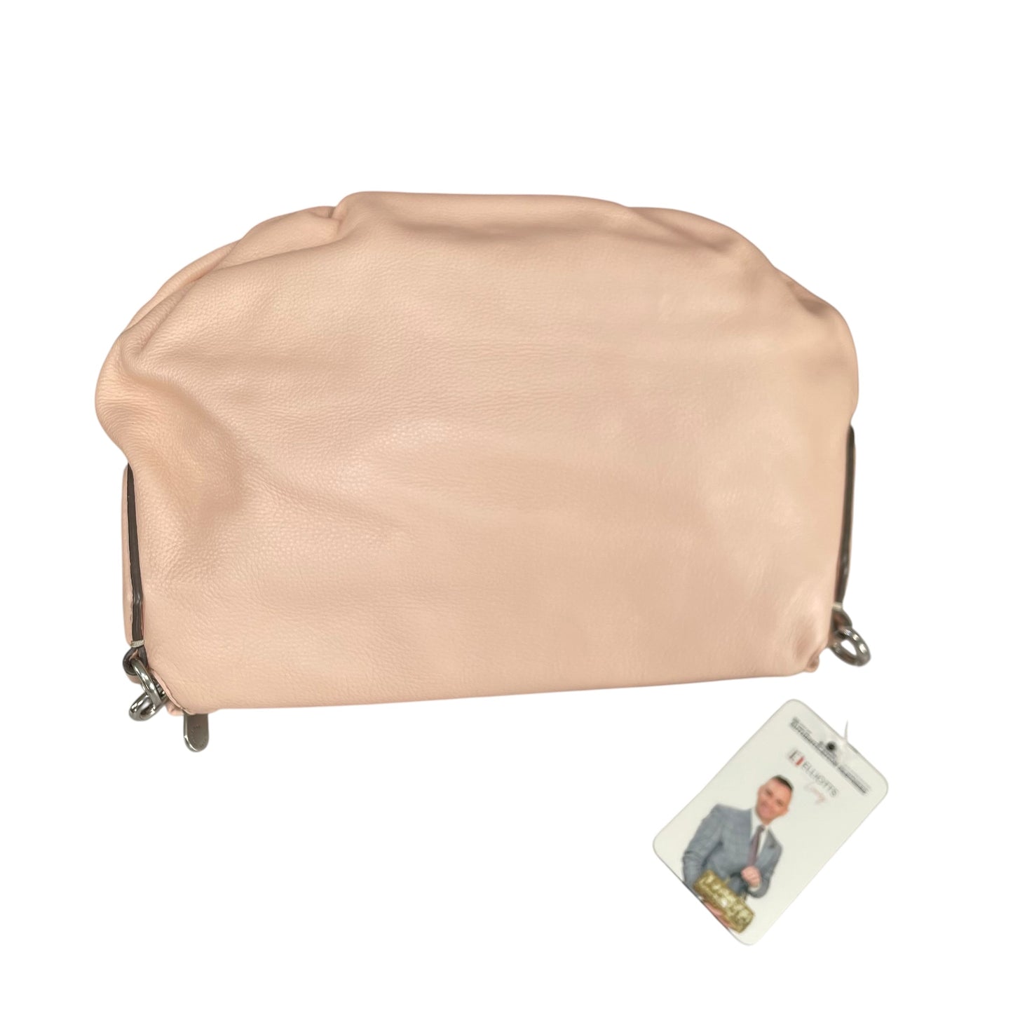 Marc By Marc Natasha Pink Crossbody Leather Satchel