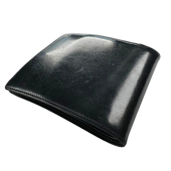 Cartier Pasha Black Leather Mens Bi-Fold Wallet