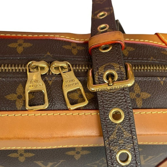 Louis Vuitton Limited 2019 Soft Trunk Heavy Duty Chain Dual Zip 18”-25” Strap