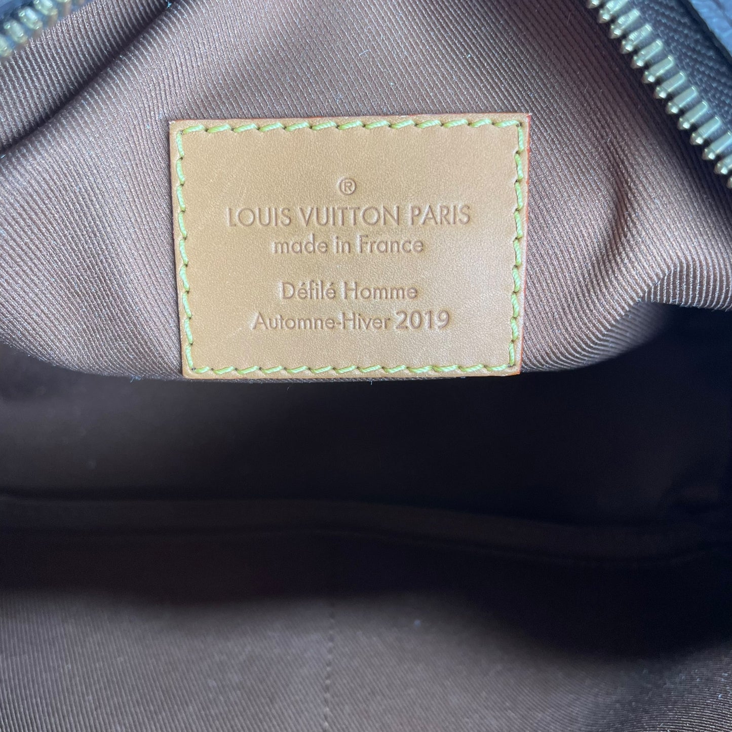 Louis Vuitton Limited 2019 Soft Trunk Heavy Duty Chain Dual Zip 18”-25” Strap