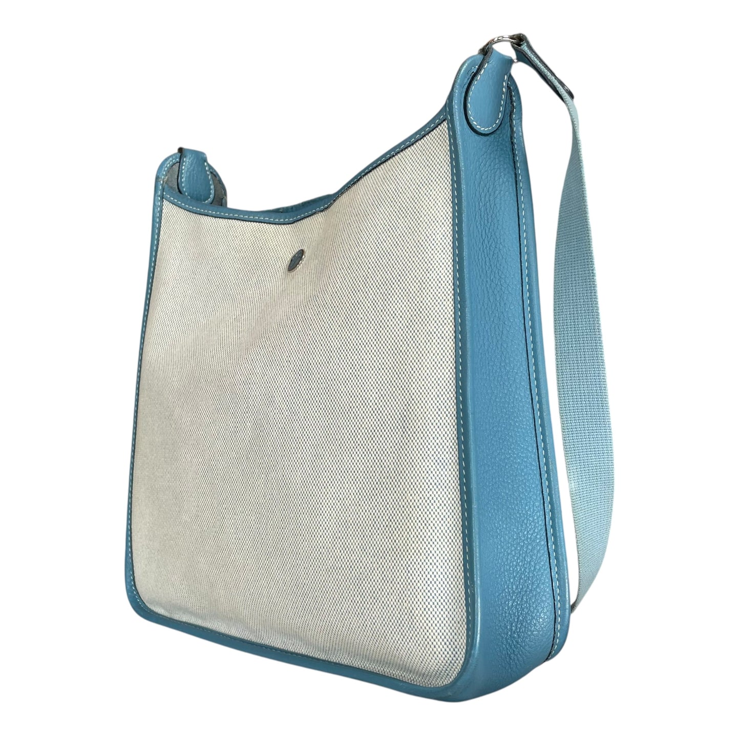 Hermes Vespa 1999 PM – Blue Jean Clemence & Canvas