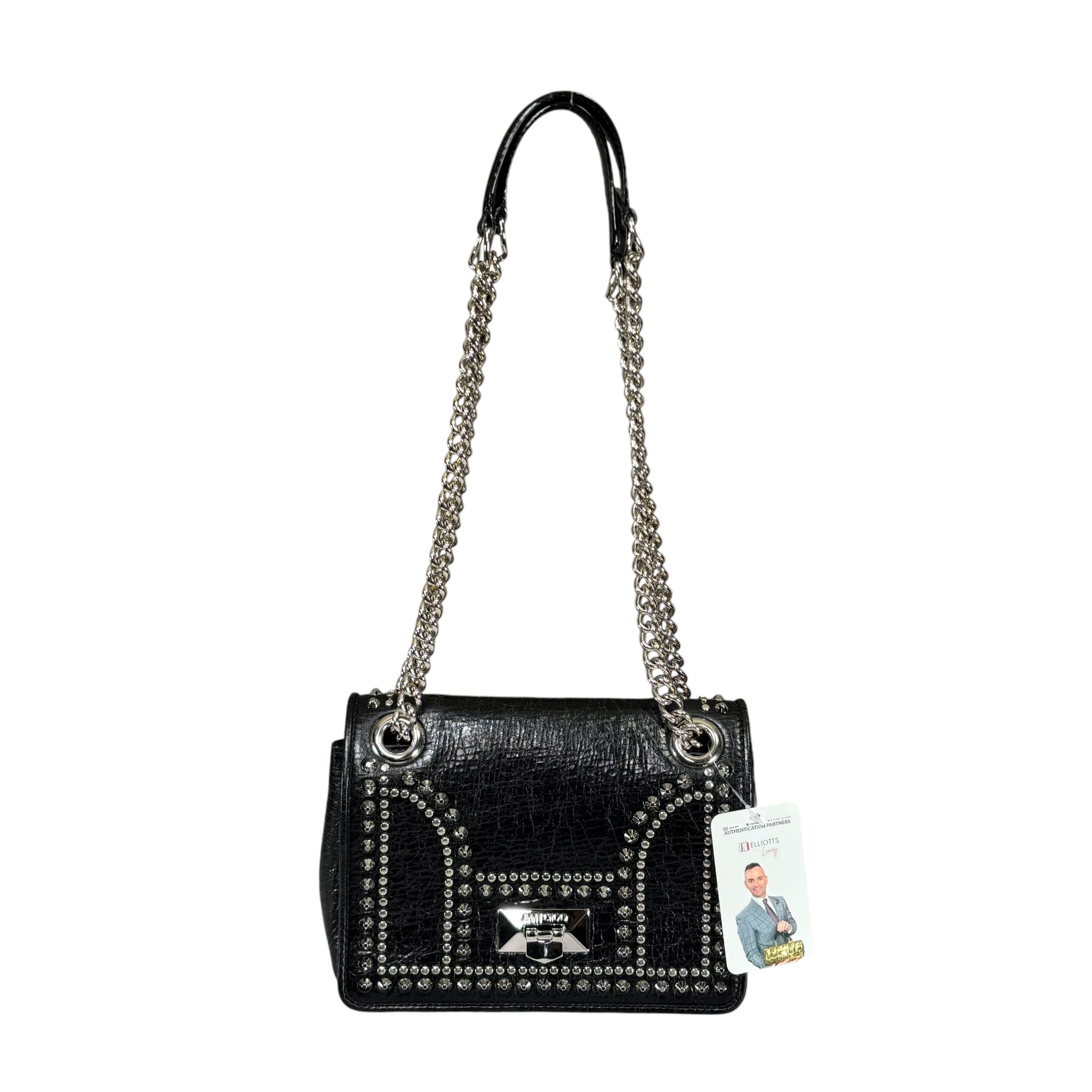 Jimmy Choo Rebel Studded 2-Way SHW Crossbody Purse – Elliott's Luxury