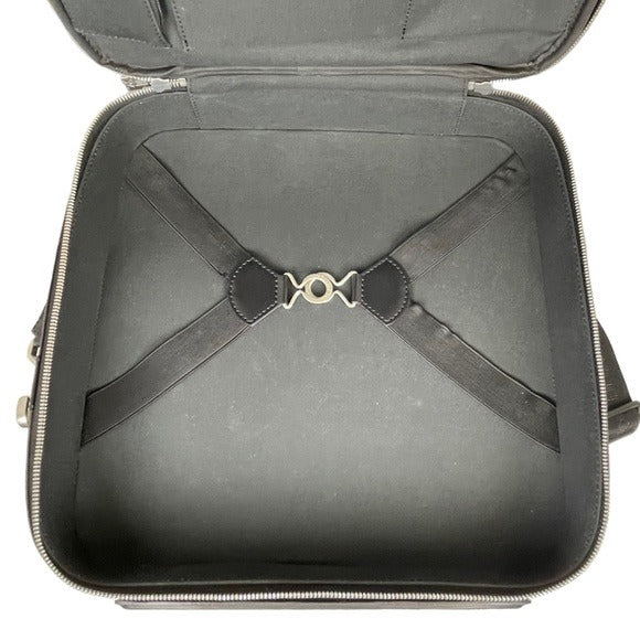 Louis Vuitton Tura II Taiga Leather Gray Guitar Strap Two File Travel Bag