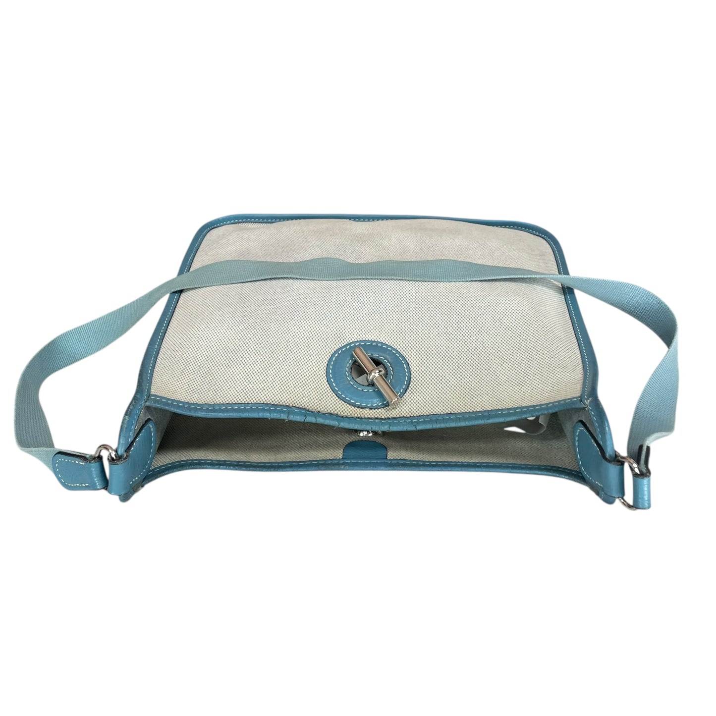 Hermes Vespa 1999 PM – Blue Jean Clemence & Canvas