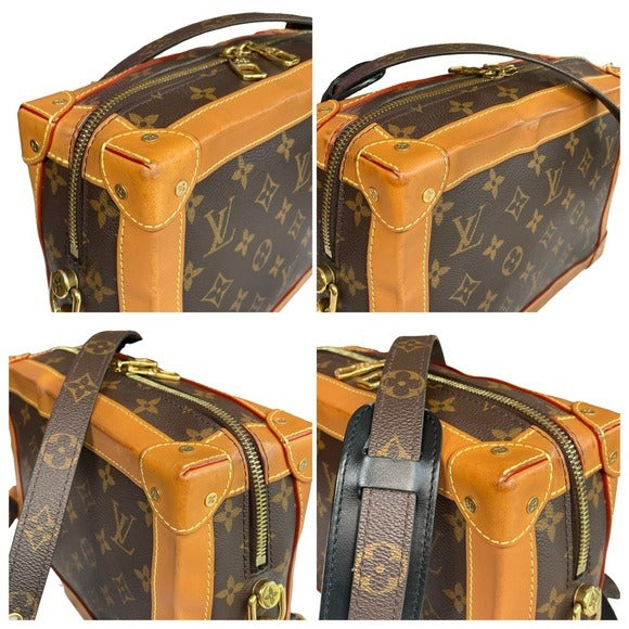 Louis Vuitton Limited 2019 Soft Trunk Heavy Duty Chain Dual Zip 18”-25” Strap