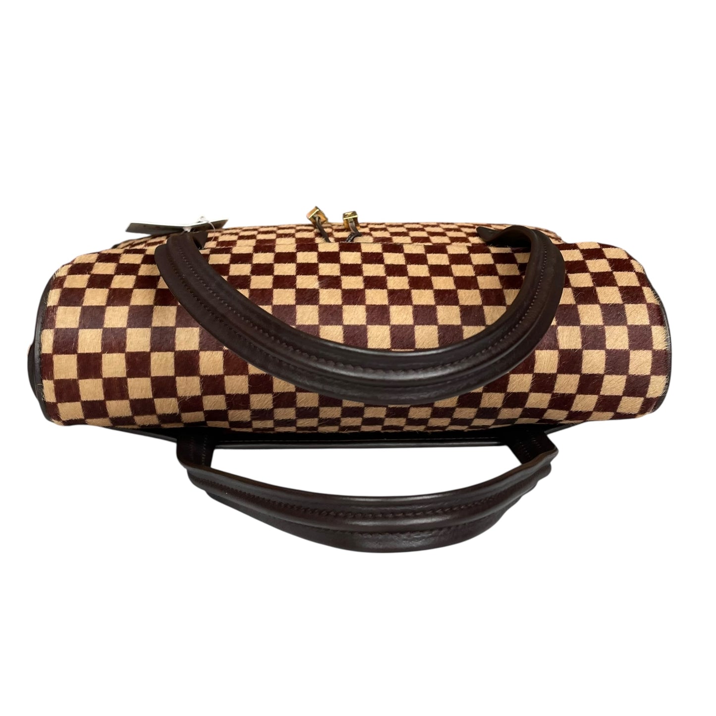 Louis Vuitton Damier Sauvage Pony Hair Lion Mini Snap Flap Purse