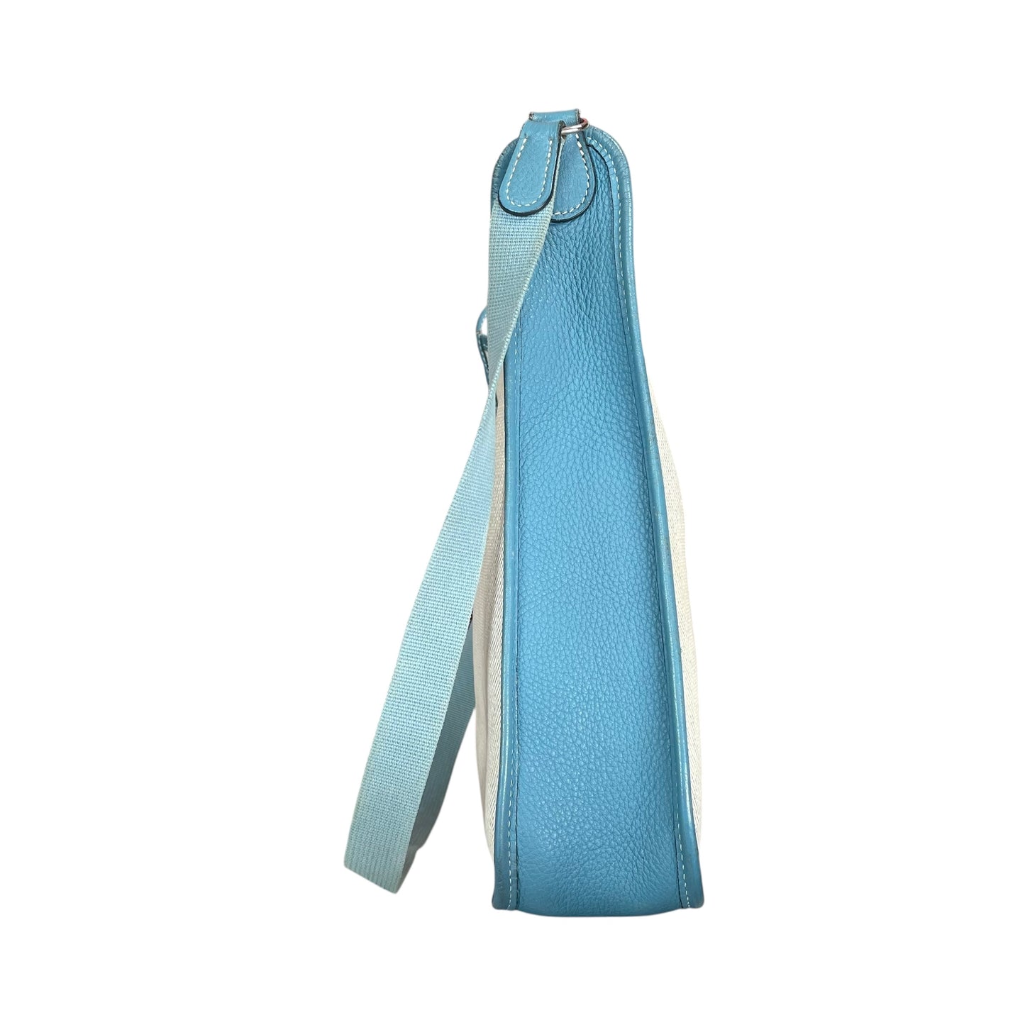 Hermes Vespa 1999 PM – Blue Jean Clemence & Canvas