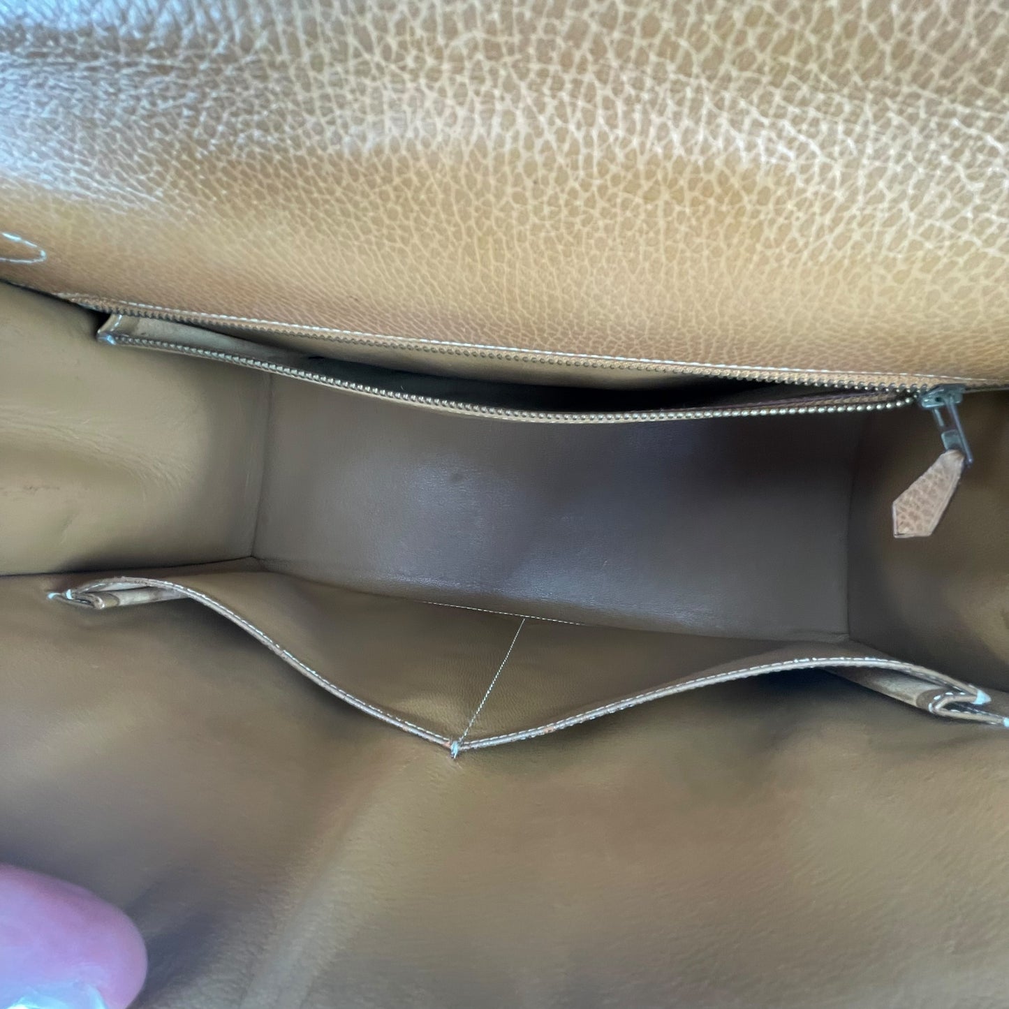 Hermes Kelly Sellier 35 GHW Noir Ardennes Gold Wheat Top Handle