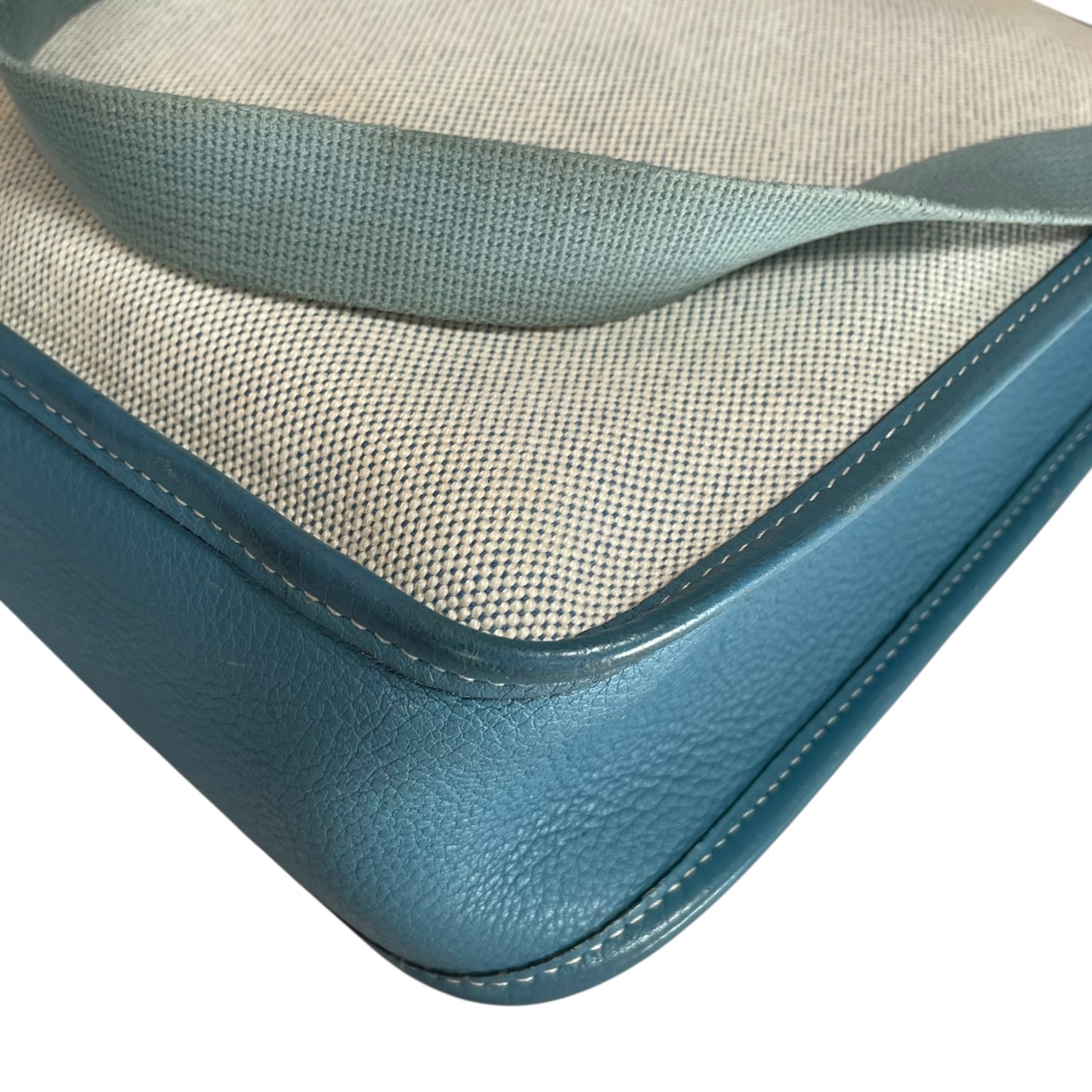 Hermes Vespa 1999 PM – Blue Jean Clemence & Canvas