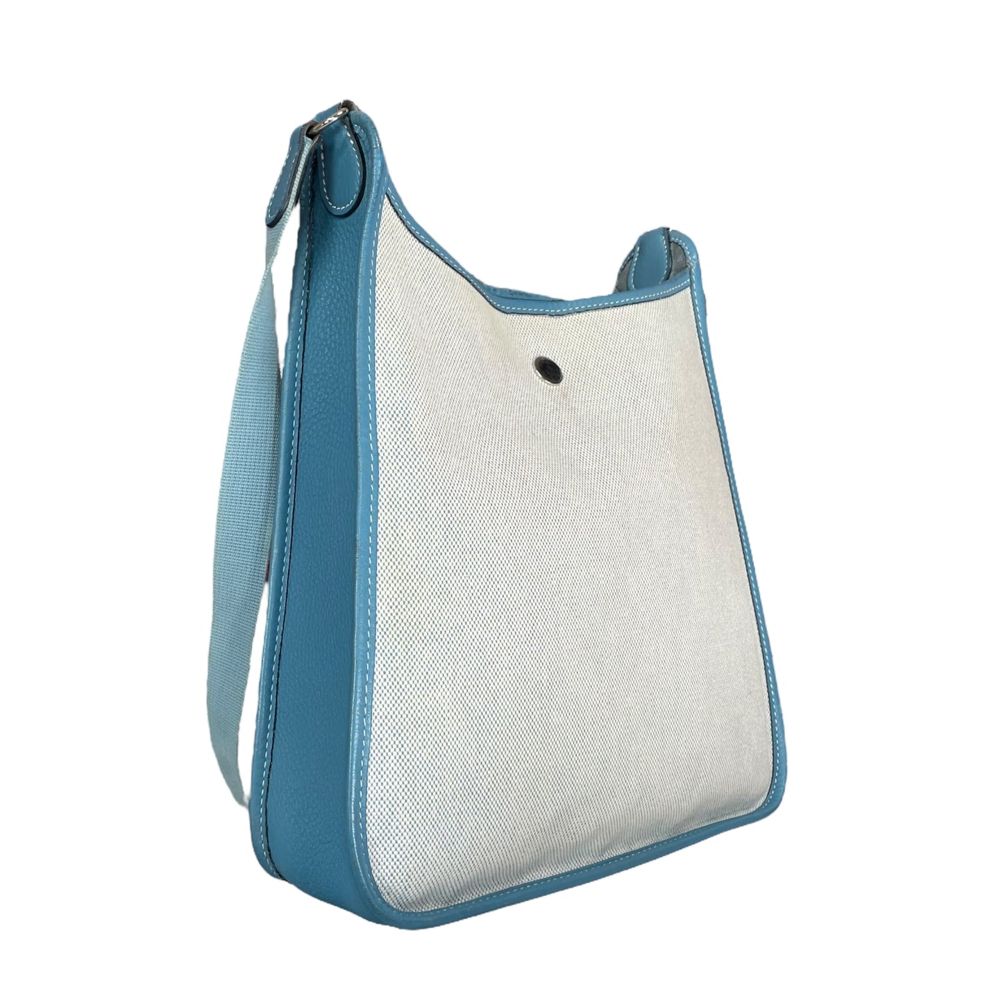 Hermes Vespa 1999 PM – Blue Jean Clemence & Canvas