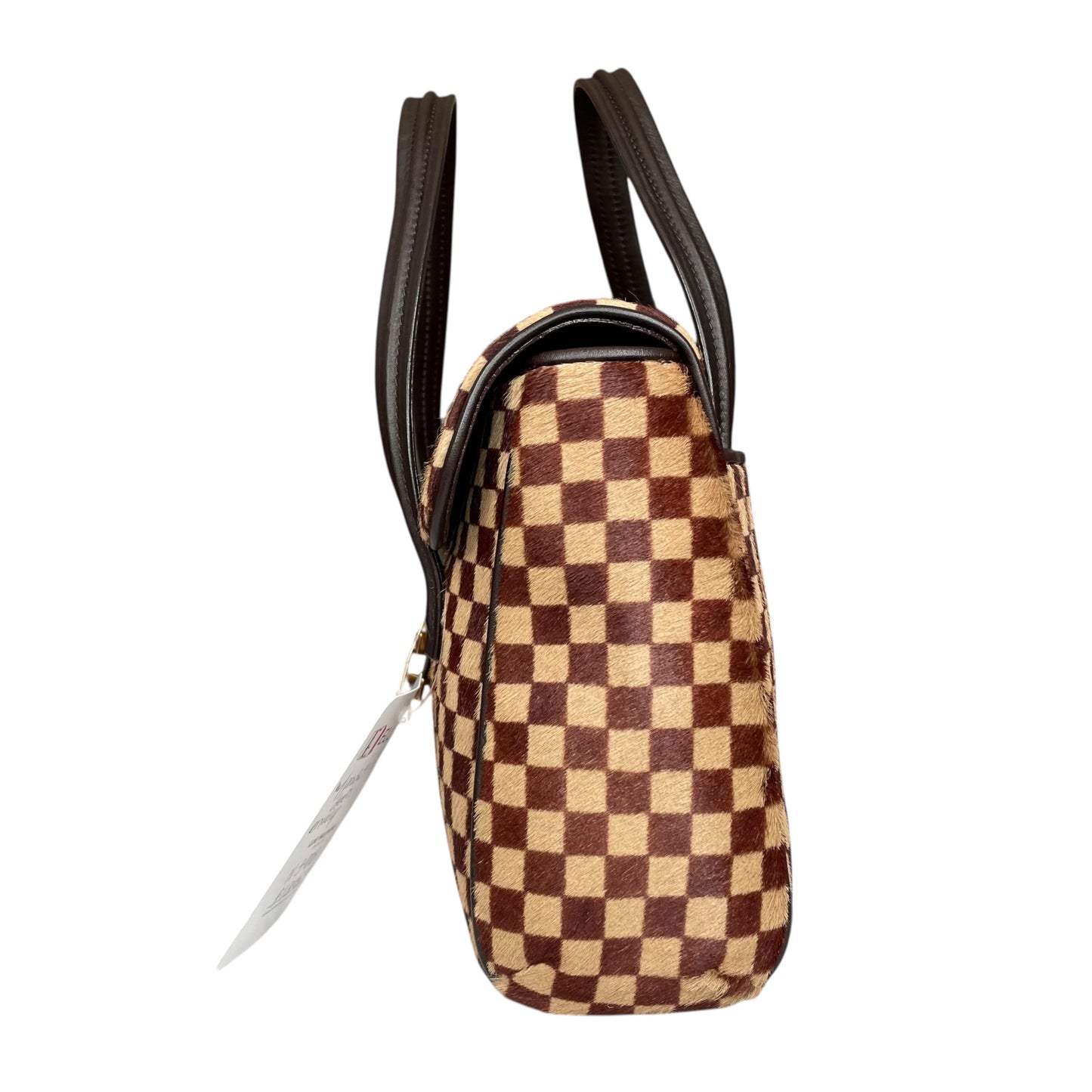 Louis Vuitton Damier Sauvage Pony Hair Lion Mini Snap Flap Purse