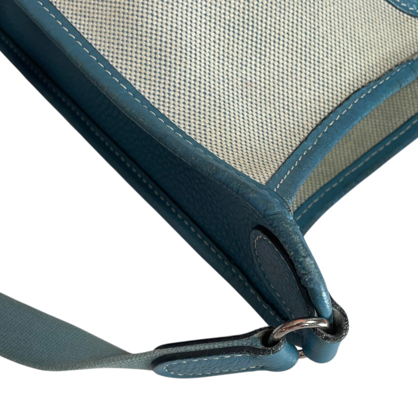Hermes Vespa 1999 PM – Blue Jean Clemence & Canvas
