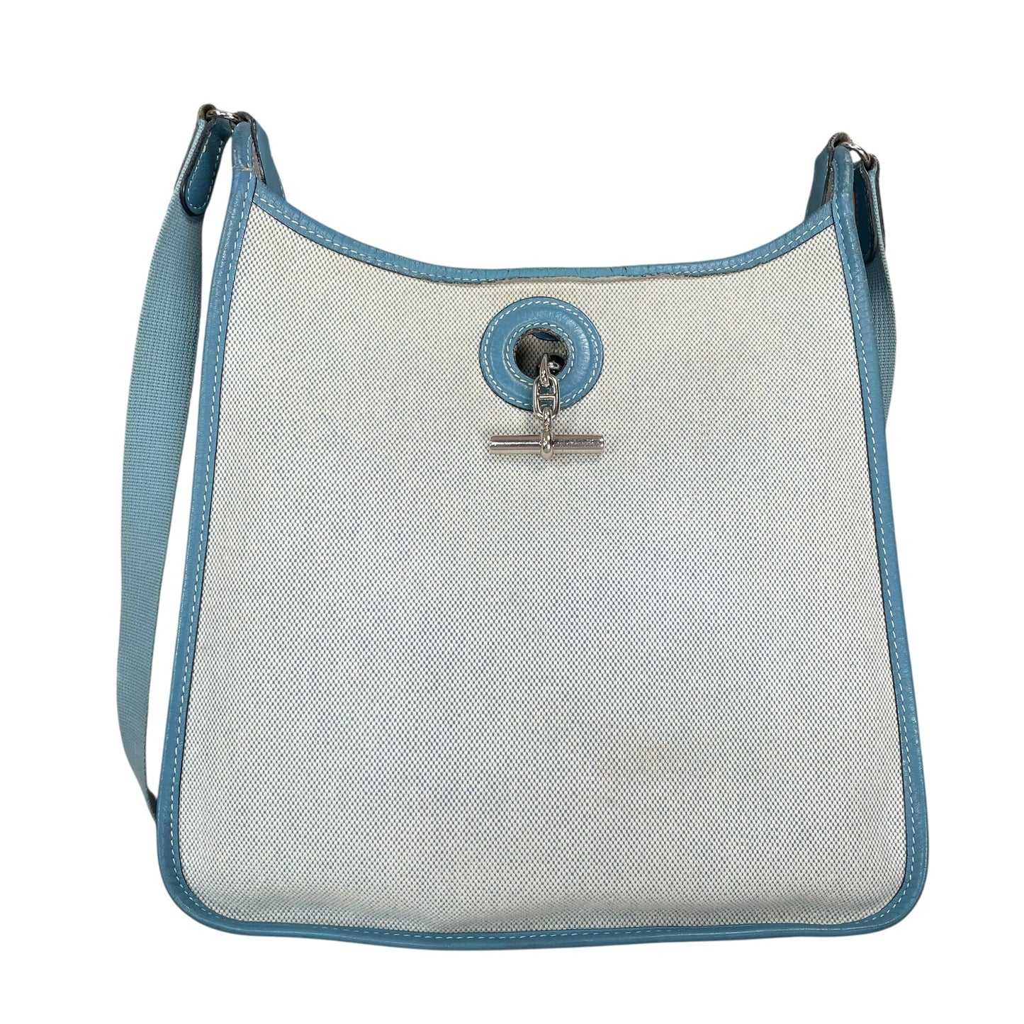 Hermes Vespa 1999 PM – Blue Jean Clemence & Canvas