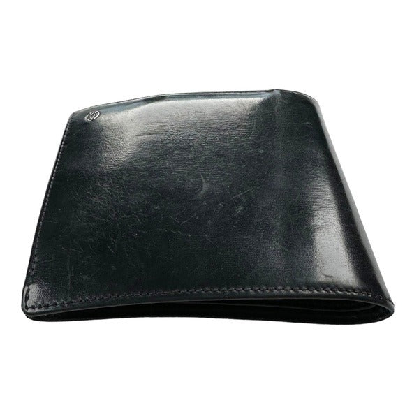 Cartier Pasha Black Leather Mens Bi-Fold Wallet