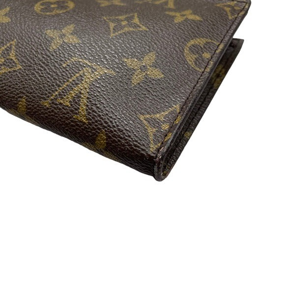 Louis Vuitton Monogram Canvas Zippy Mini Pouch Case Bag Holder 6.5” x 4”