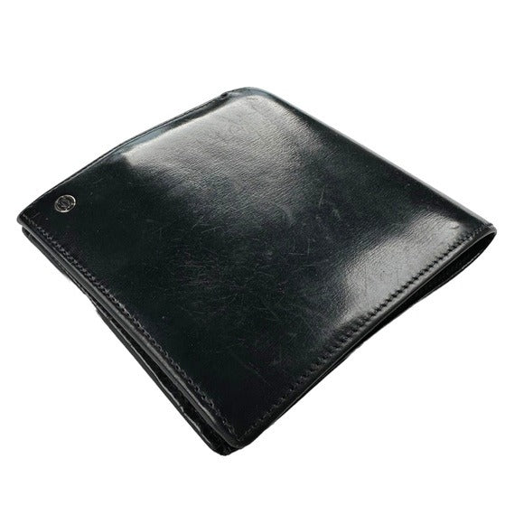 Cartier Pasha Black Leather Mens Bi-Fold Wallet