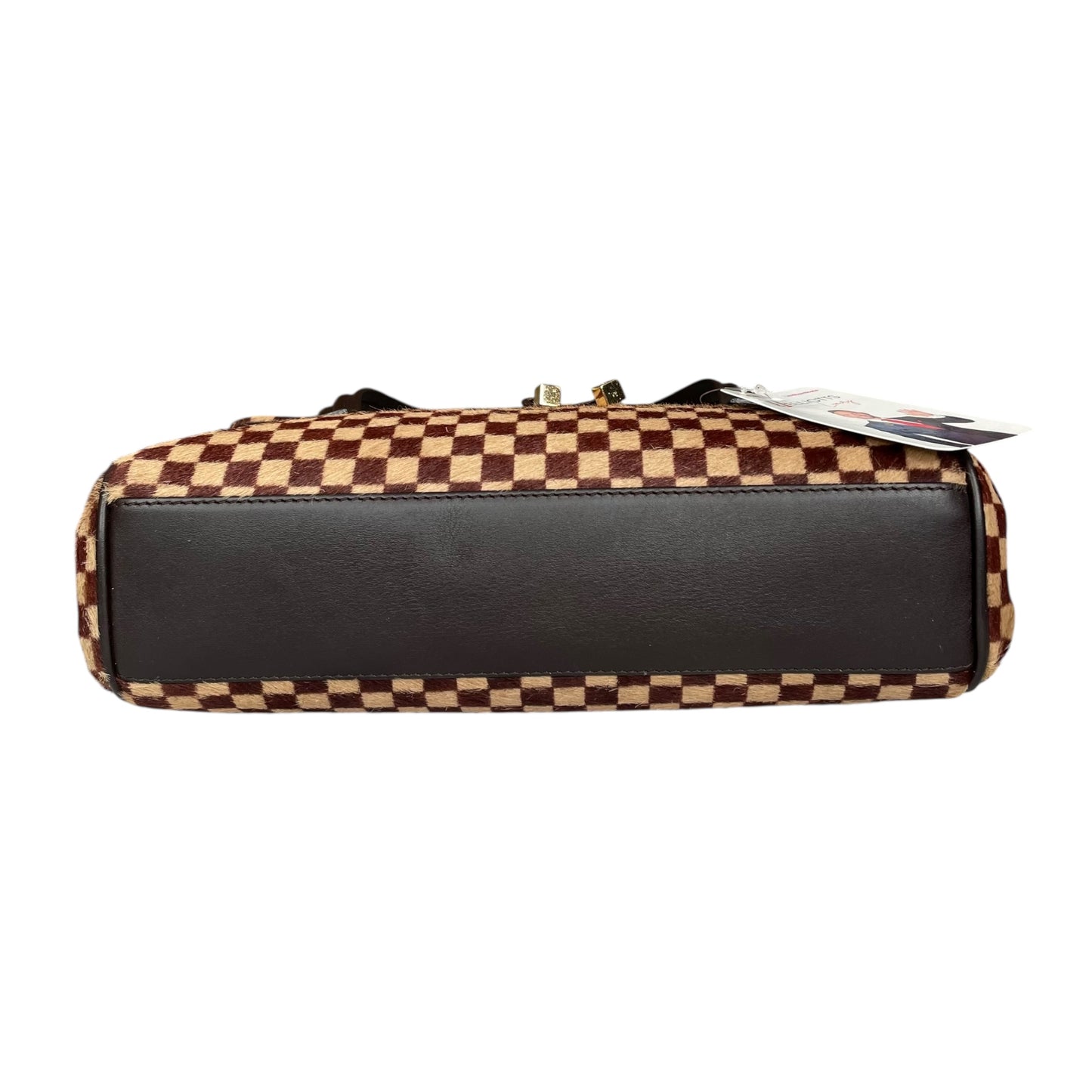 Louis Vuitton Damier Sauvage Pony Hair Lion Mini Snap Flap Purse