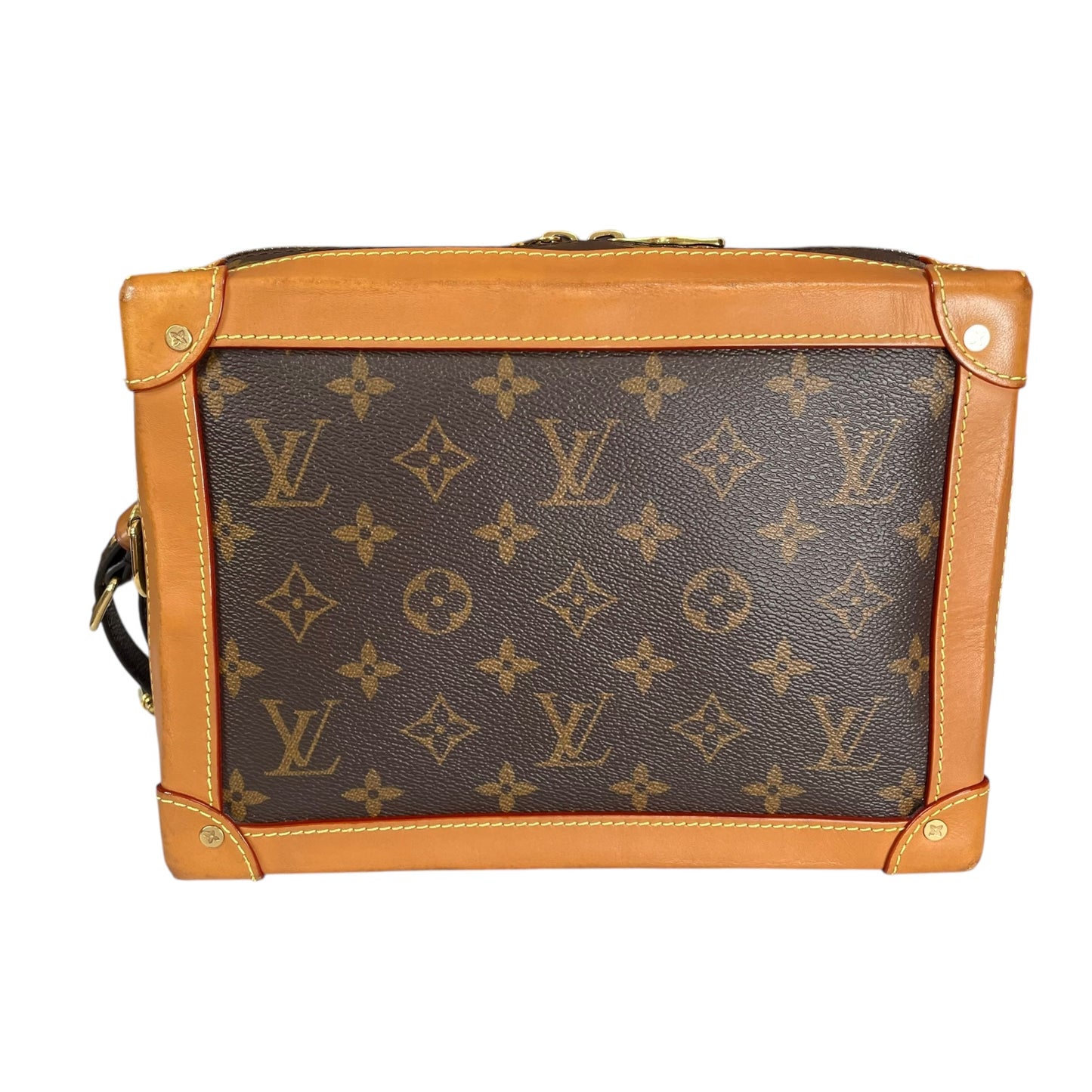 Louis Vuitton Limited 2019 Soft Trunk Heavy Duty Chain Dual Zip 18”-25” Strap