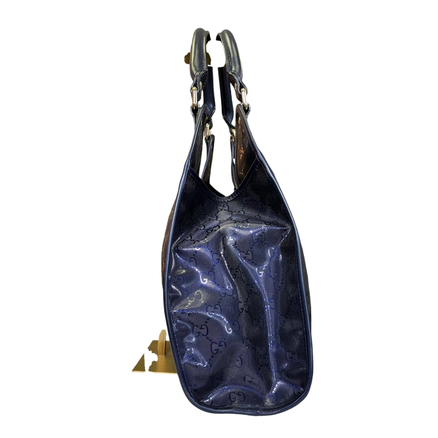 Gucci GG Joy Jackie Purple Metallic Gold Limited Edition Shoulder Purse