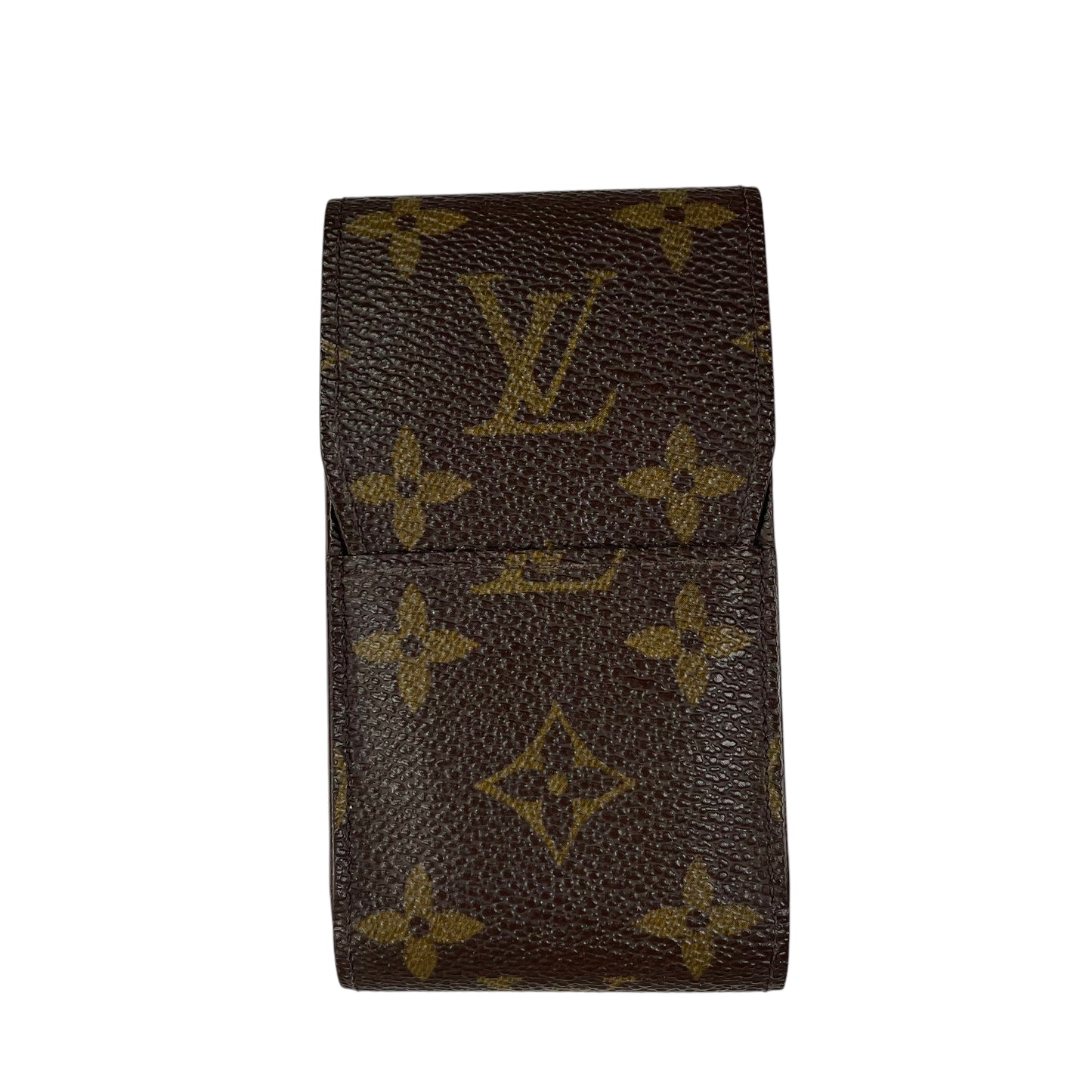 Louis Vuitton Monogram Coated Canvas Cig / Phone / Card Case Snap