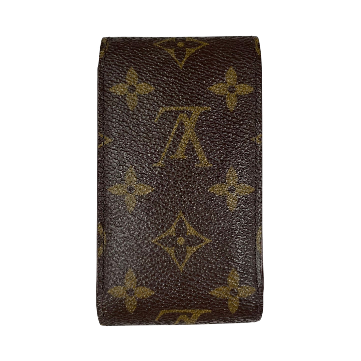 Louis Vuitton Monogram Coated Canvas Cig / Phone / Card Case Snap