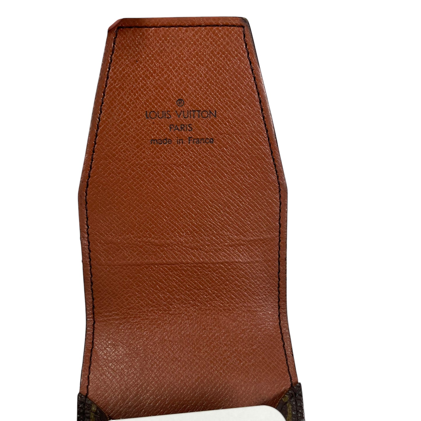 Louis Vuitton Monogram Coated Canvas Cig / Phone / Card Case Snap