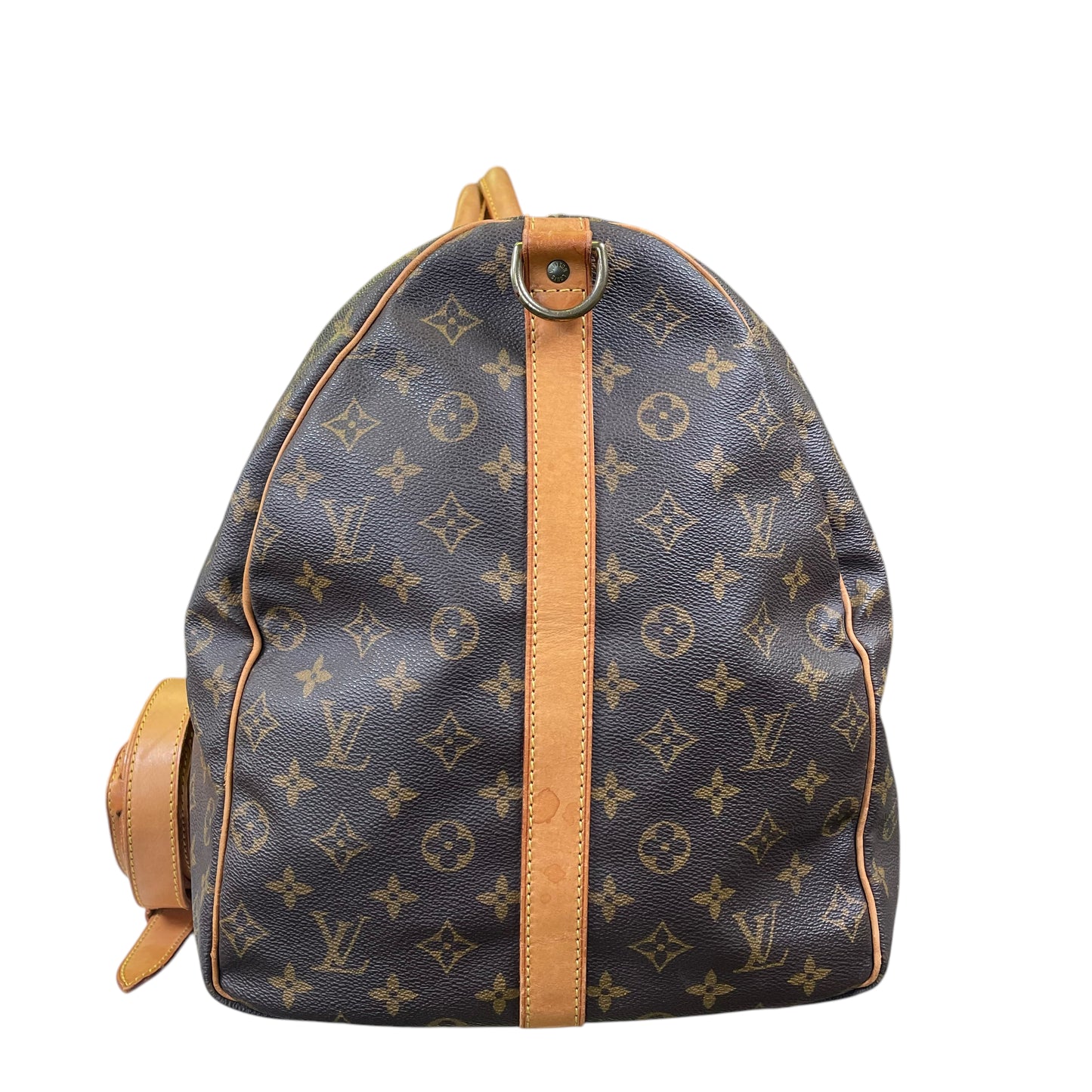 Louis Vuitton Keepall 60 Monogram Bando Lock + Tag Duffel Travel Bag