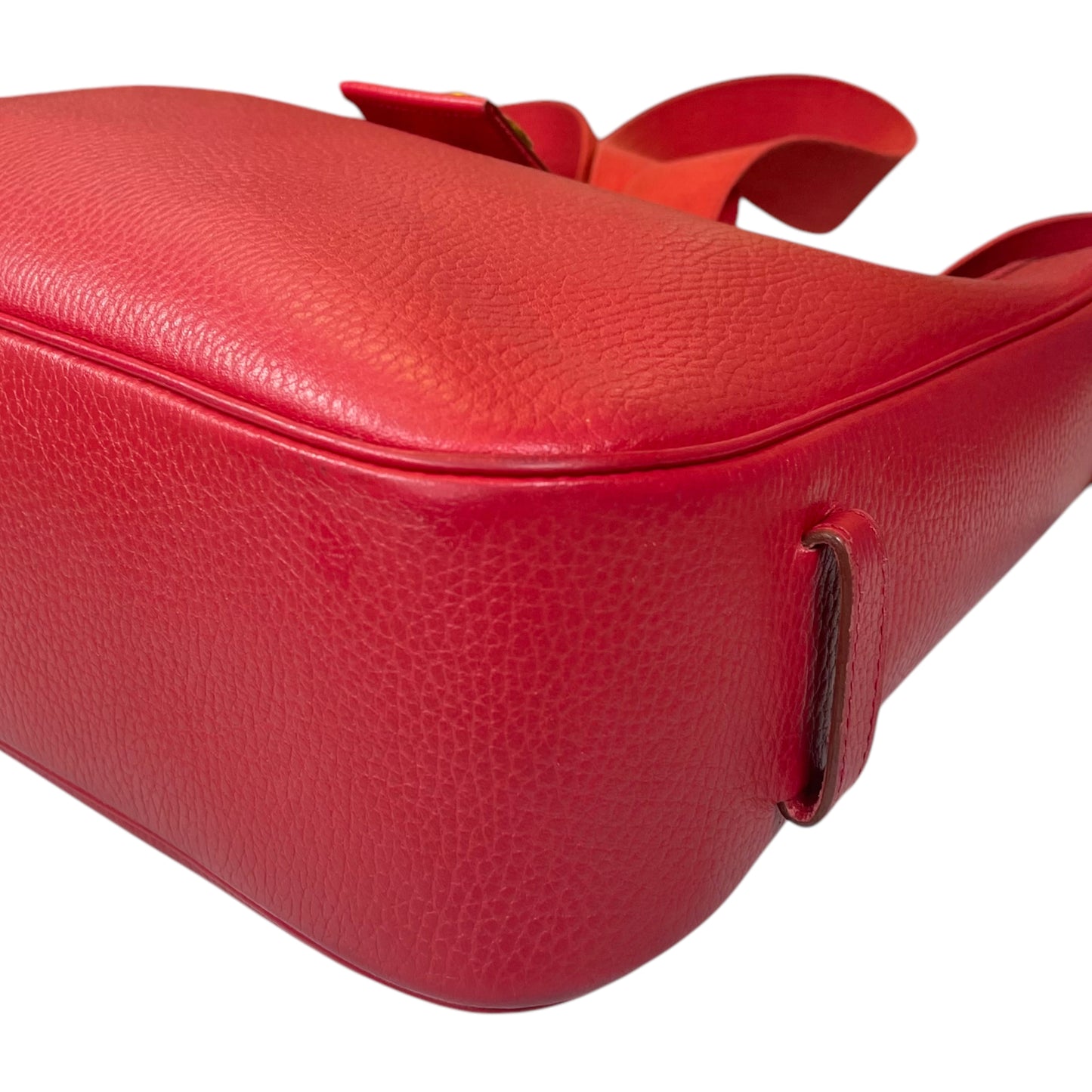 Hermes Tsako 3 Way Crossbody Red Ardennes Leather GHW Shoulder Purse