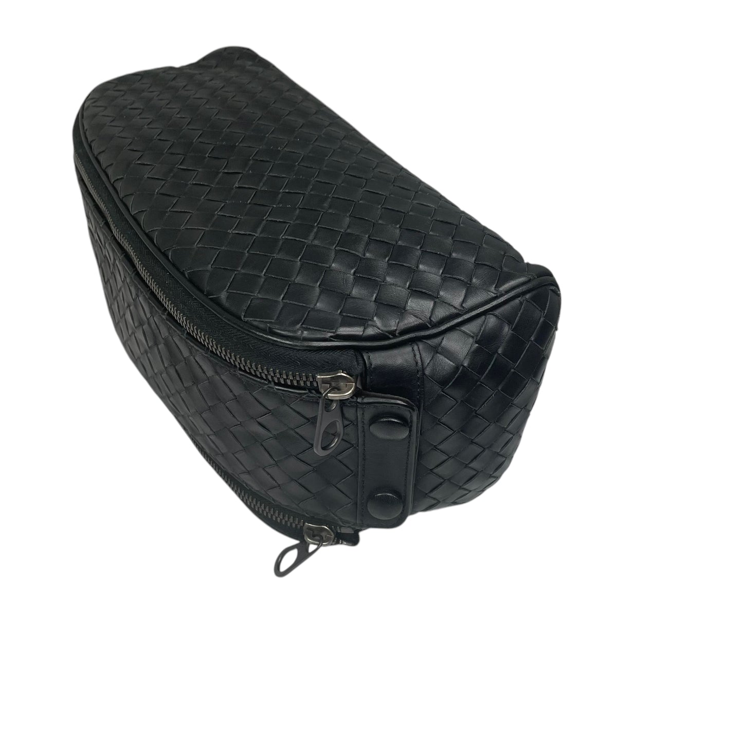 Bottega Veneta Intrecciato Travel Wash Toiletry Cosmetic Skincare Tote Small Bag