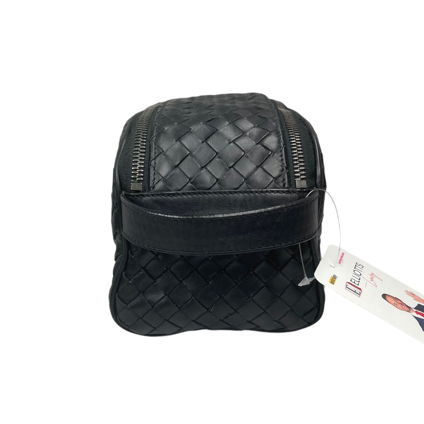 Bottega Veneta Intrecciato Travel Wash Toiletry Cosmetic Skincare Tote Small Bag