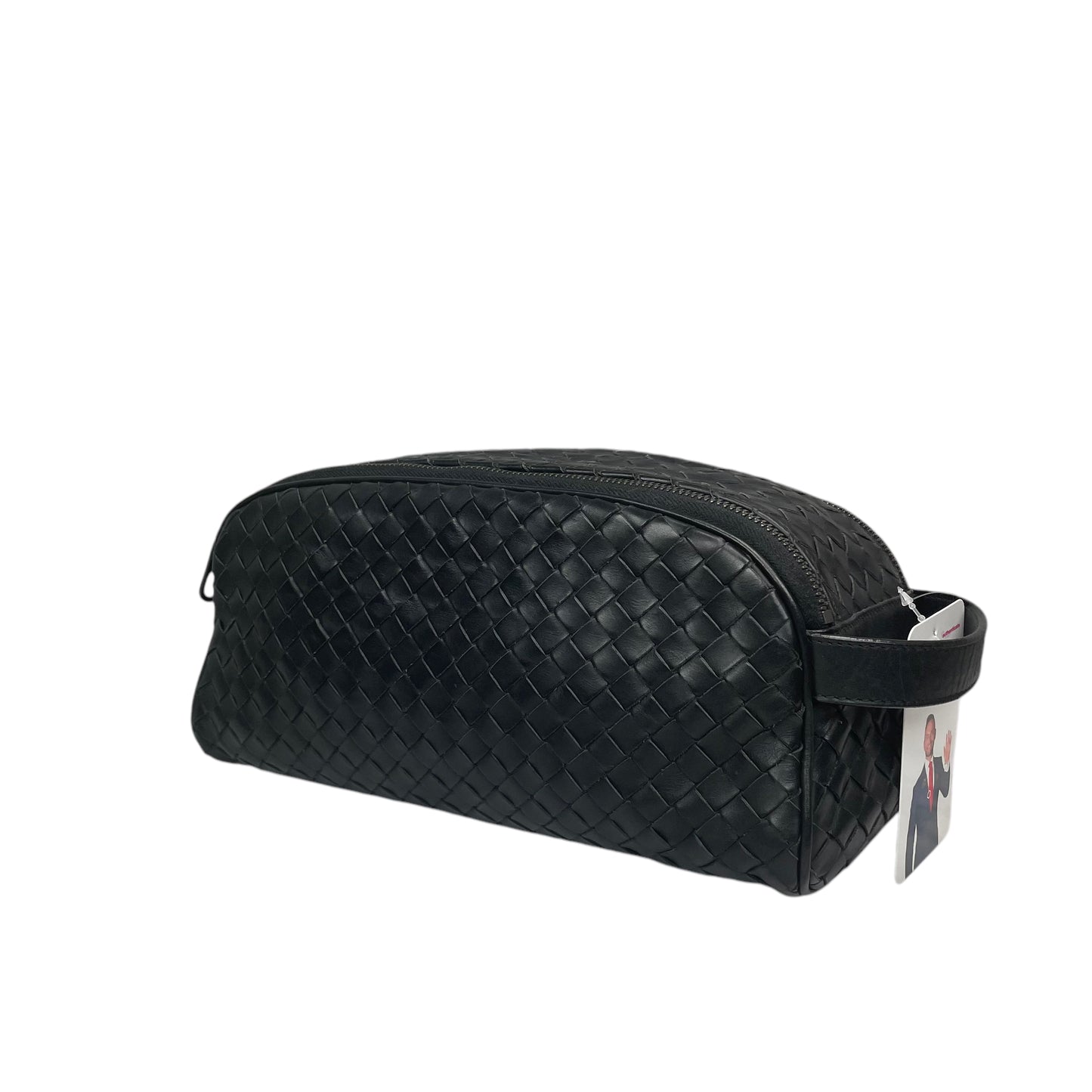 Bottega Veneta Intrecciato Travel Wash Toiletry Cosmetic Skincare Tote Small Bag