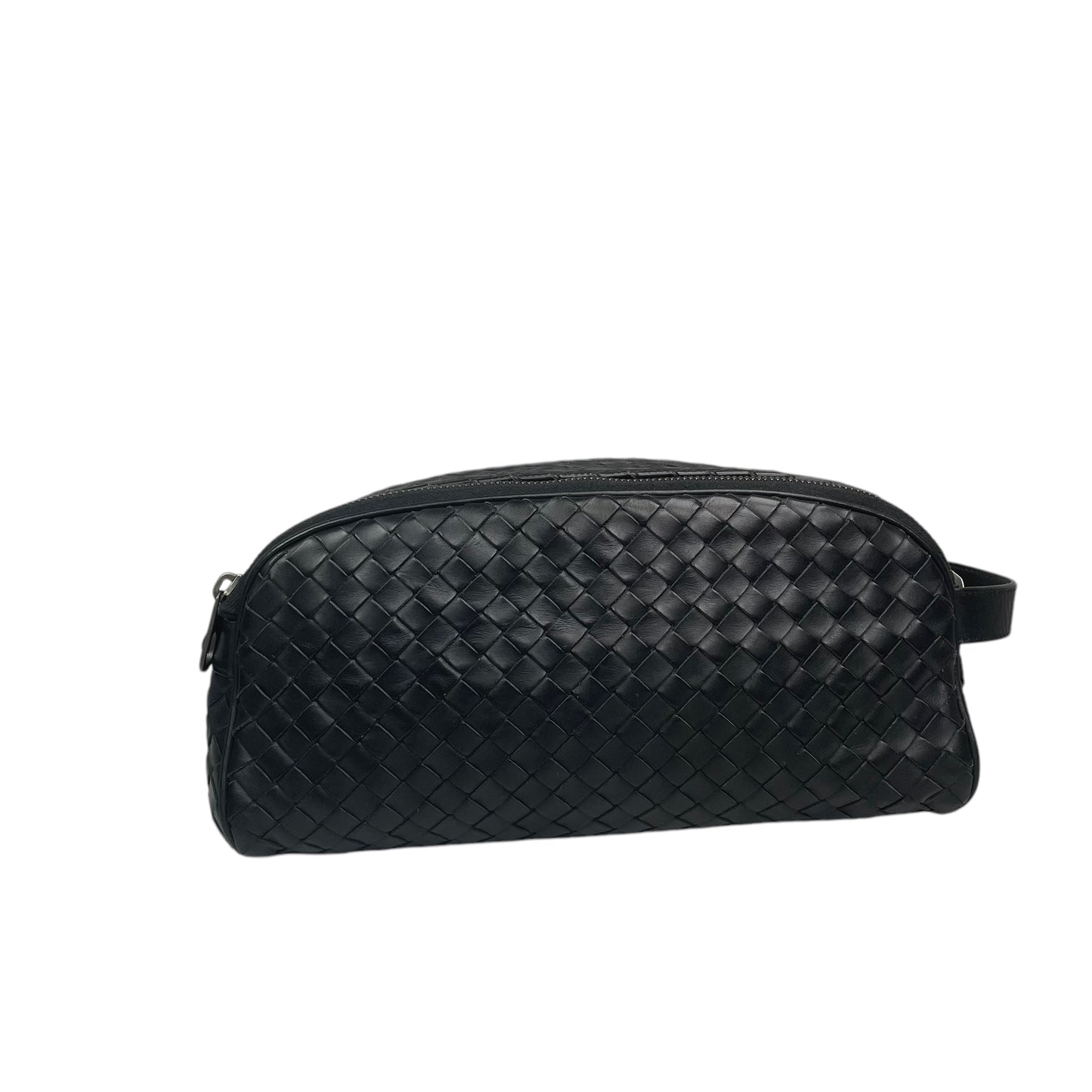 Bottega Veneta Intrecciato Travel Wash Toiletry Cosmetic Skincare Tote Small Bag