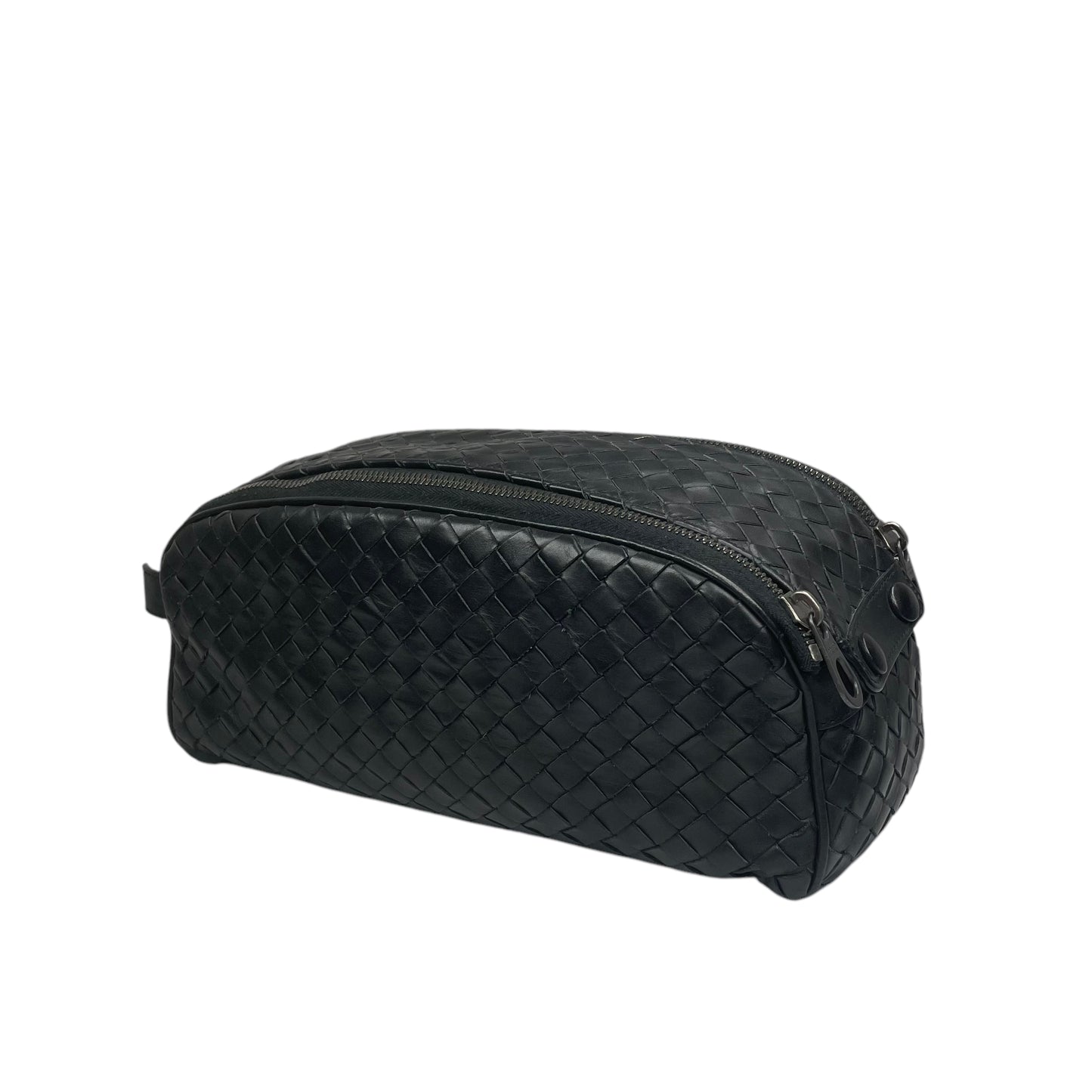Bottega Veneta Intrecciato Travel Wash Toiletry Cosmetic Skincare Tote Small Bag
