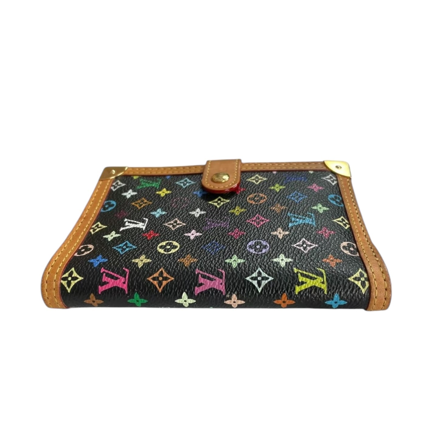 Louis Vuitton Multi Mono Coated Canvas Takashi Murakami Agenda Black