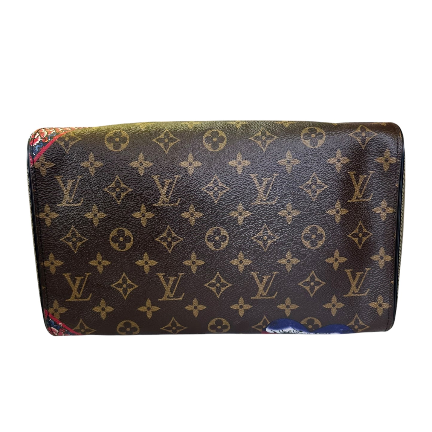 Louis Vuitton Speedy 30 Kaburi Kansai Yomoto 2018 Limited Edition Monogram Epi Tote Purse