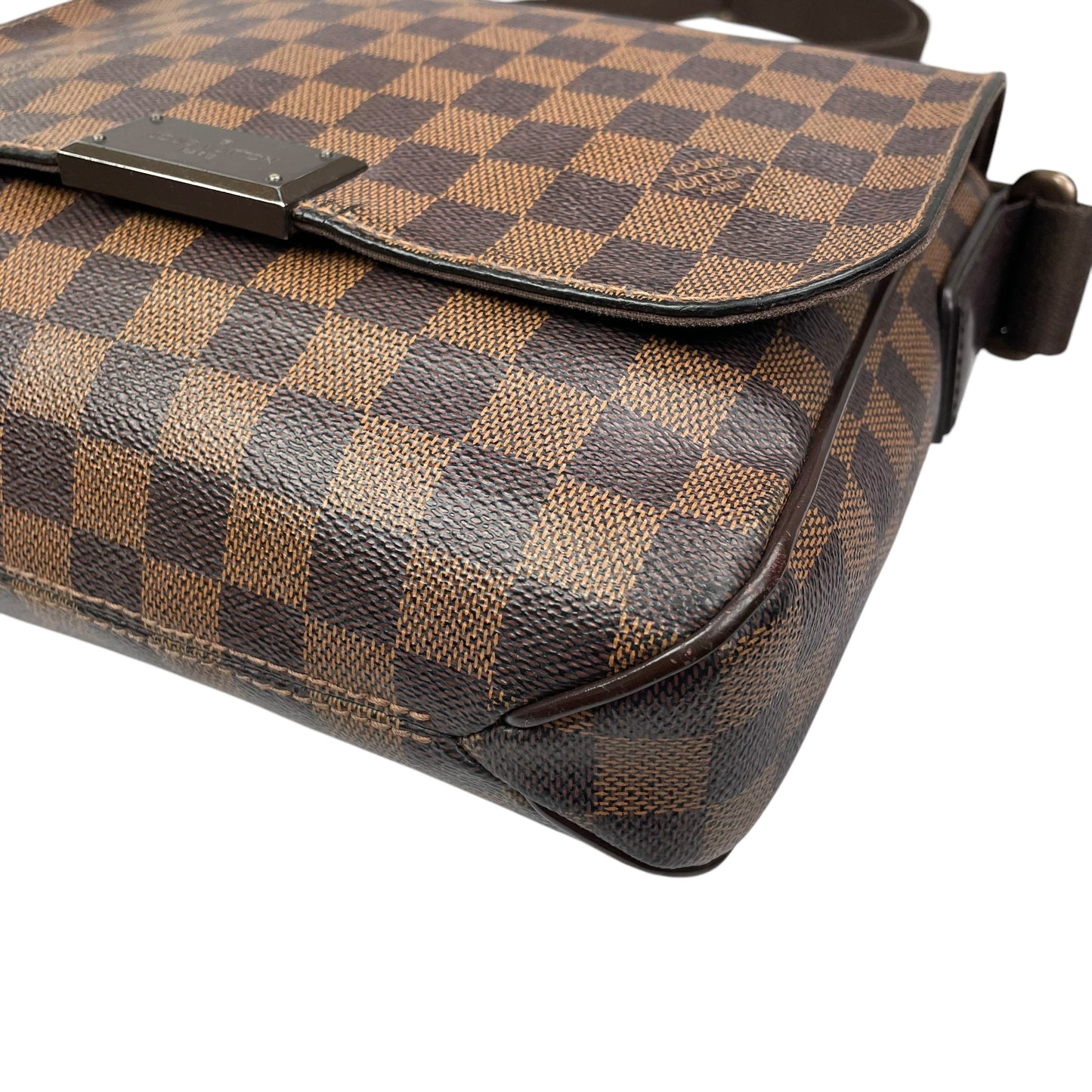 Louis Vuitton District Damier Ebene Coated Canvas PM Crossbody Messenger Bag