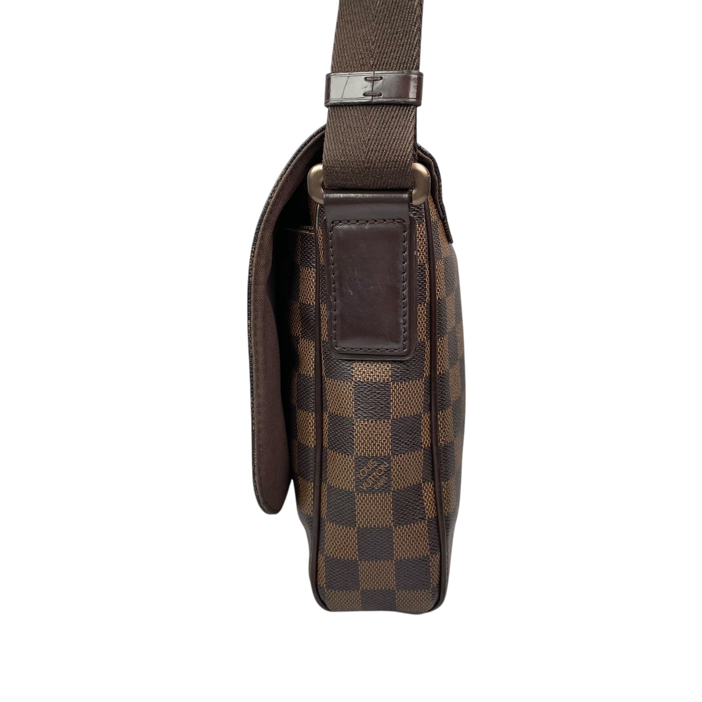 Louis Vuitton District Damier Ebene Coated Canvas PM Crossbody Messenger Bag
