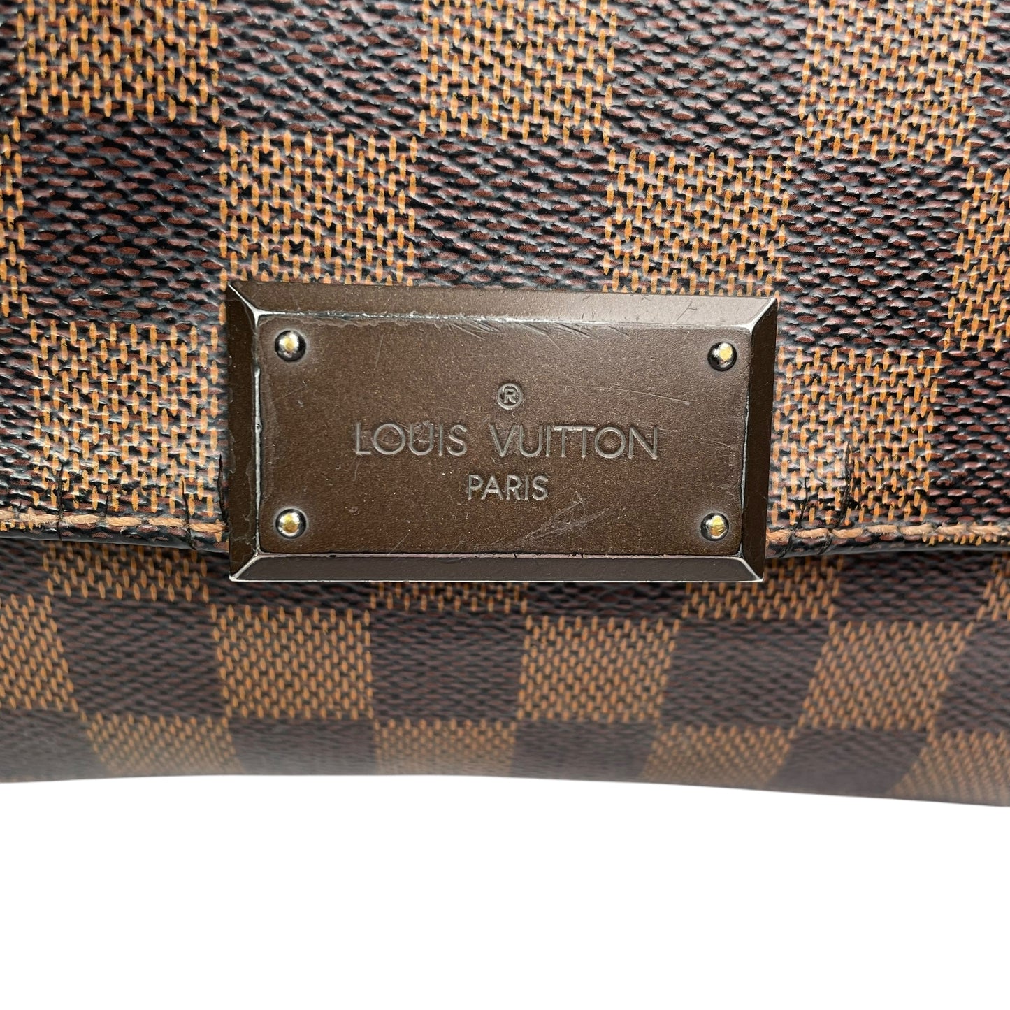 Louis Vuitton District Damier Ebene Coated Canvas PM Crossbody Messenger Bag
