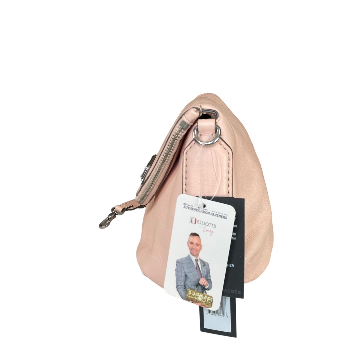 Marc By Marc Natasha Pink Crossbody Leather Satchel