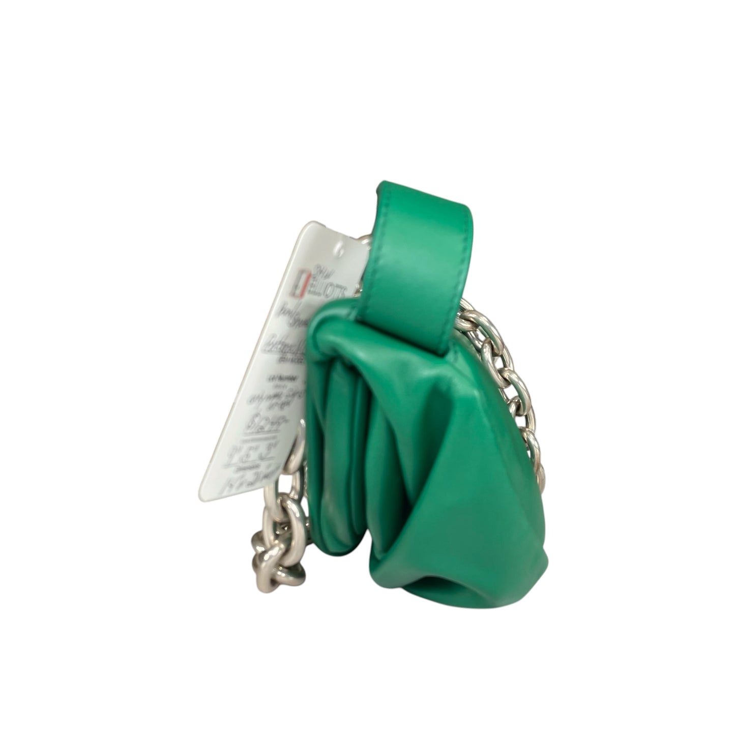Bottega Veneta Dumpling Green Nappa SHW Chain Sling Bum Belt Bag