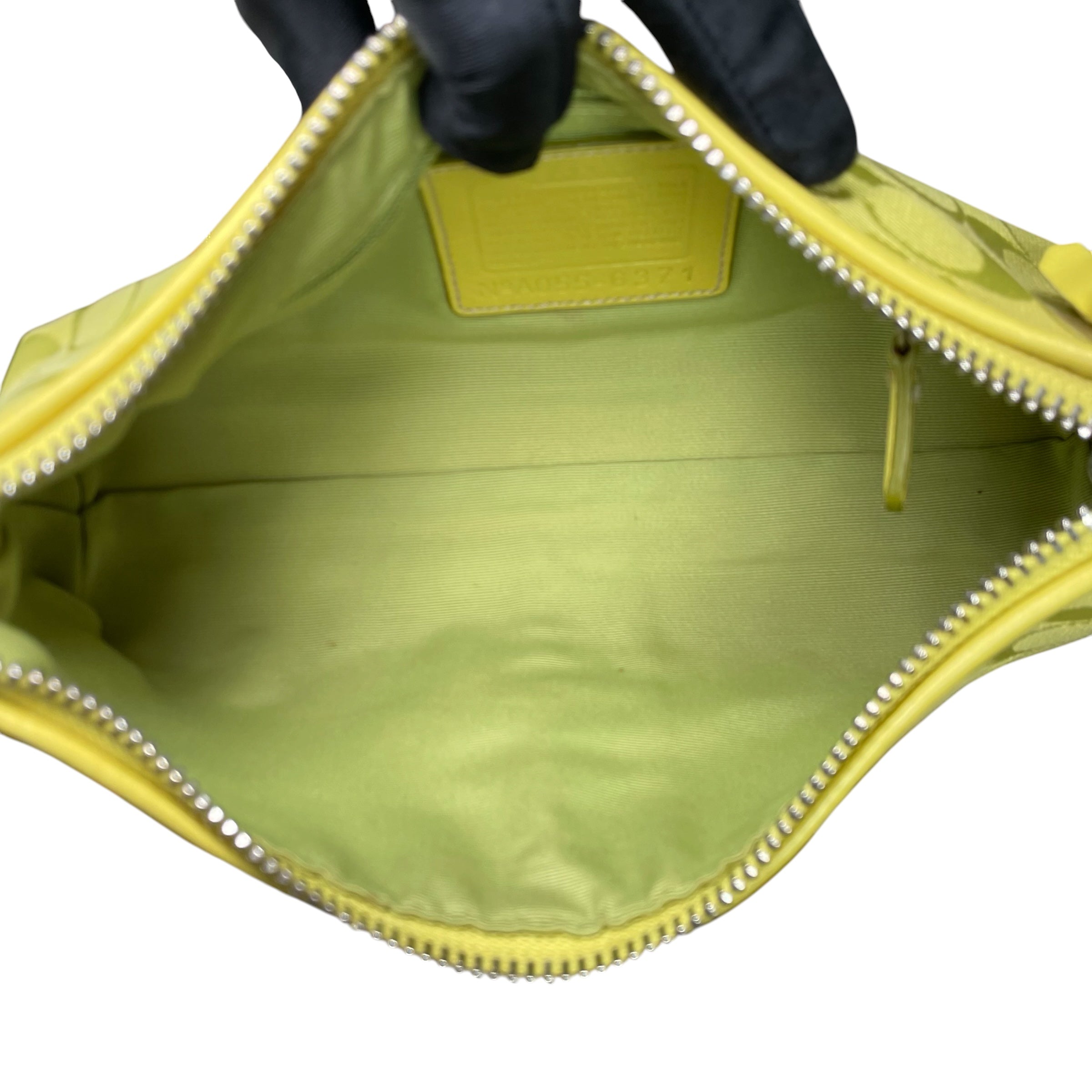 Coach Demi Y2K Signature C Lime Shoulder Purse – Elliott's Luxury