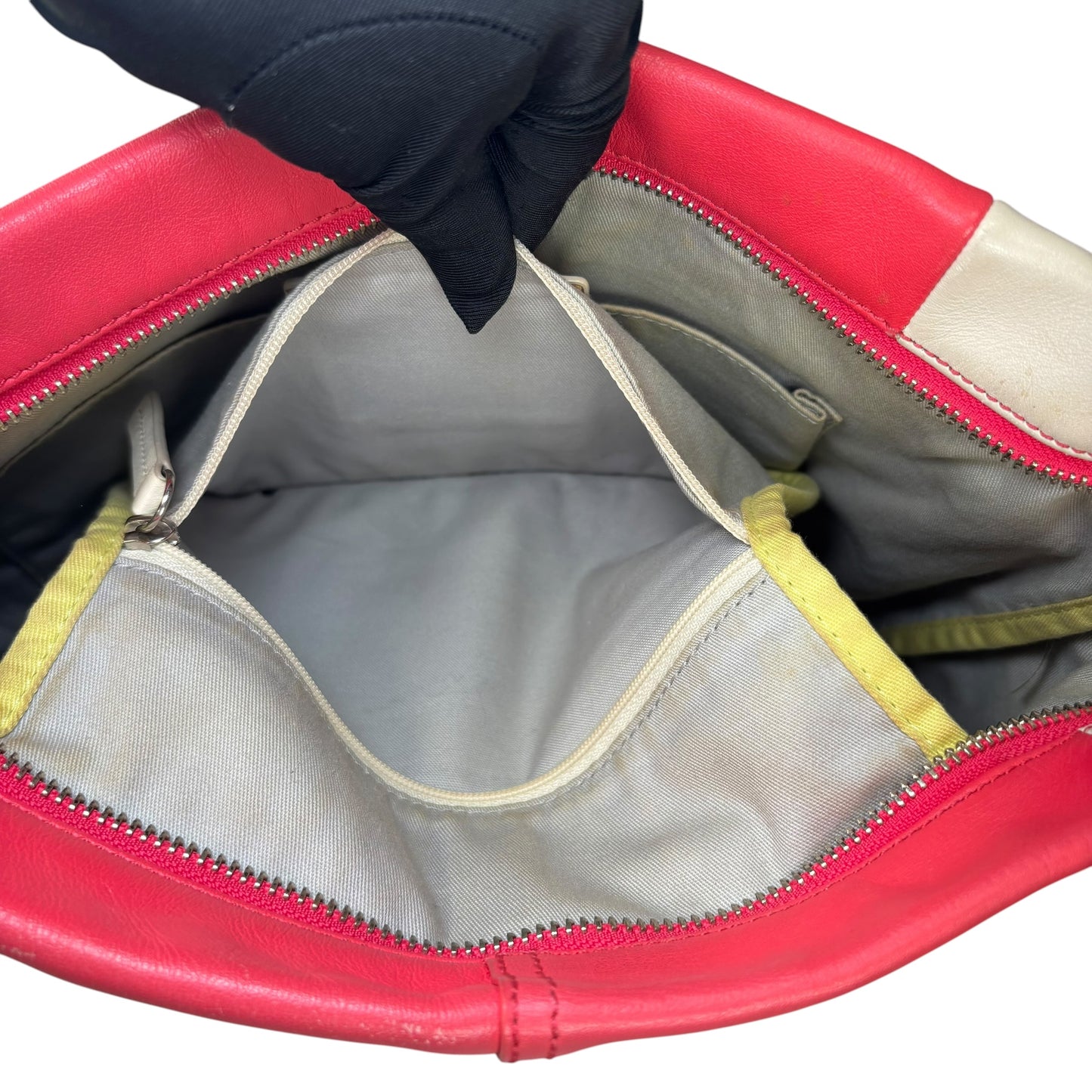 Coach Legacy Pink SHW ColorBlock Y2K Weekend Hobo Purse
