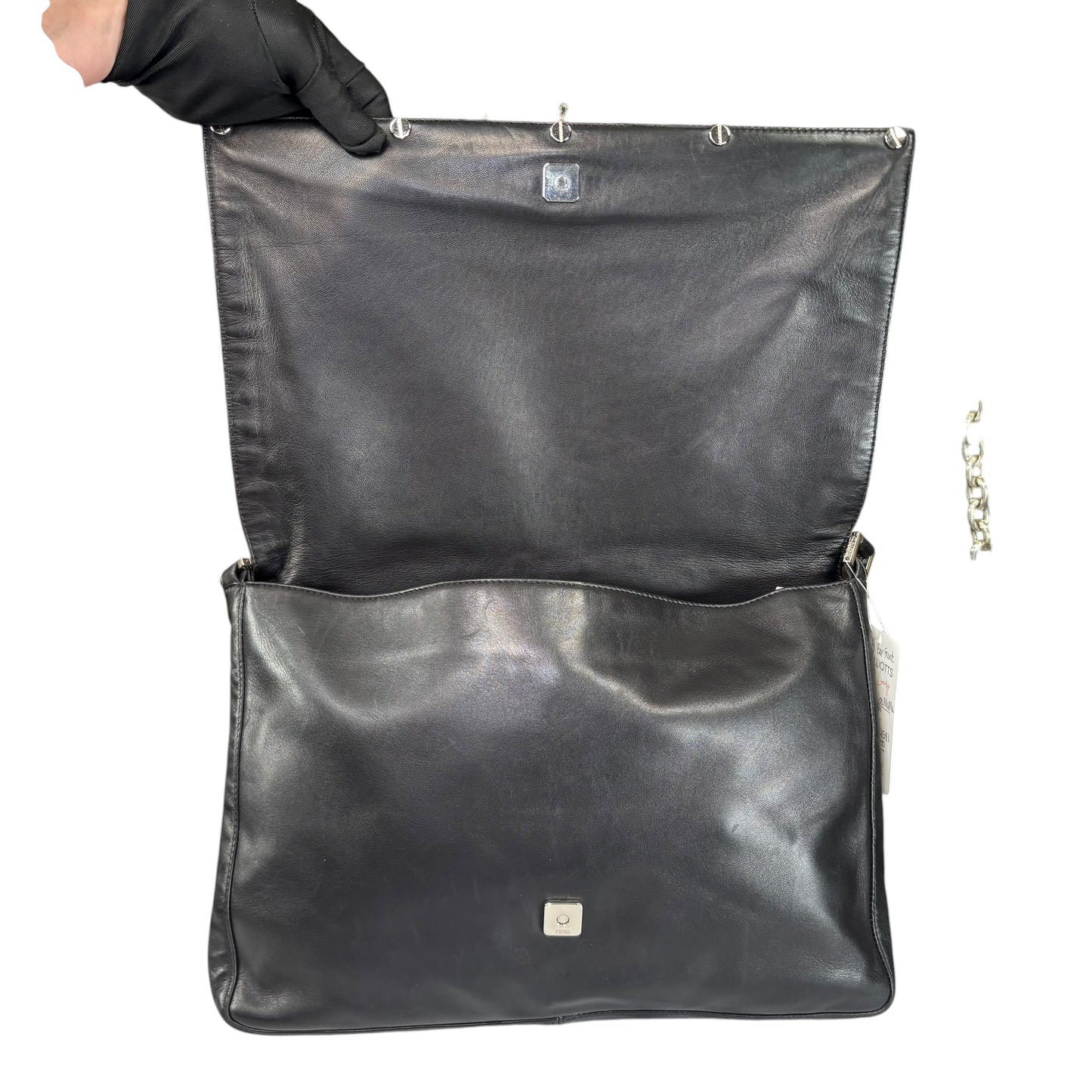 Fendi Y2K Max Slim MaMa Bar Baguette Shoulder Purse