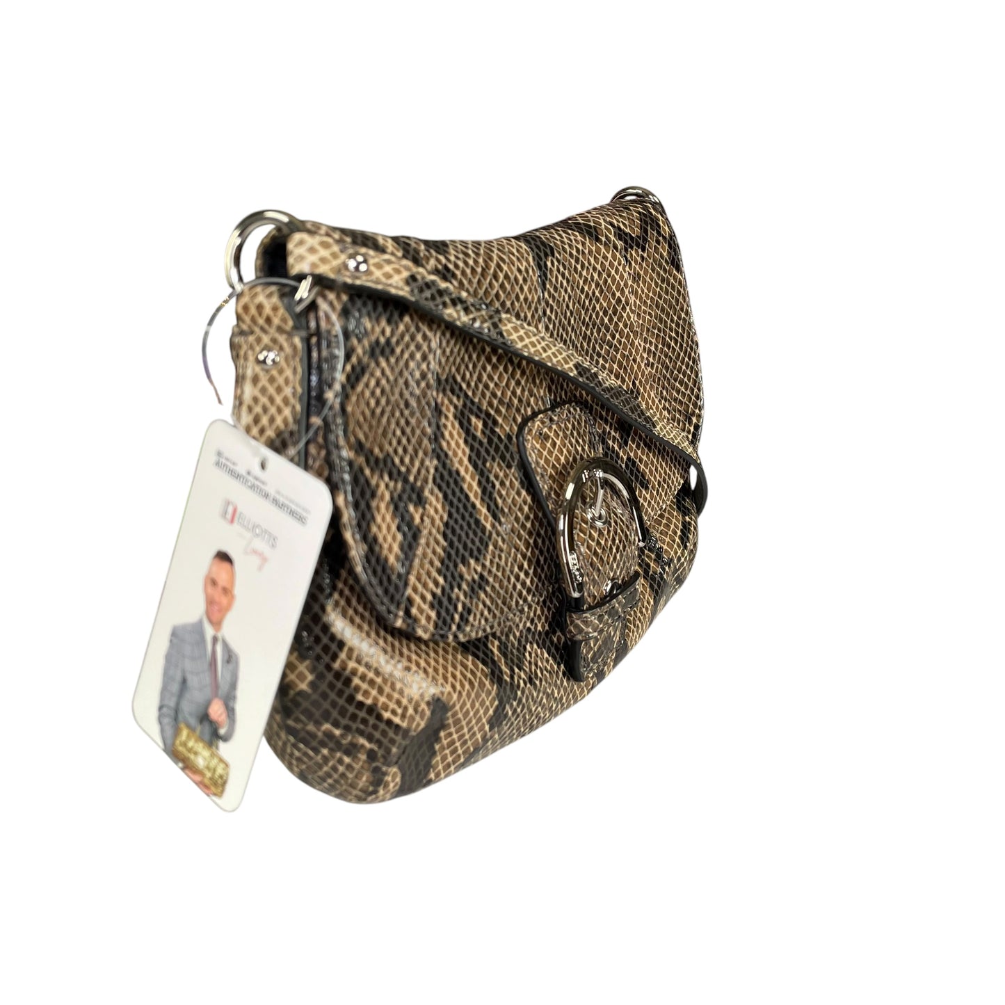Coach SoHo Python Embossed Leather SHW Crossbody