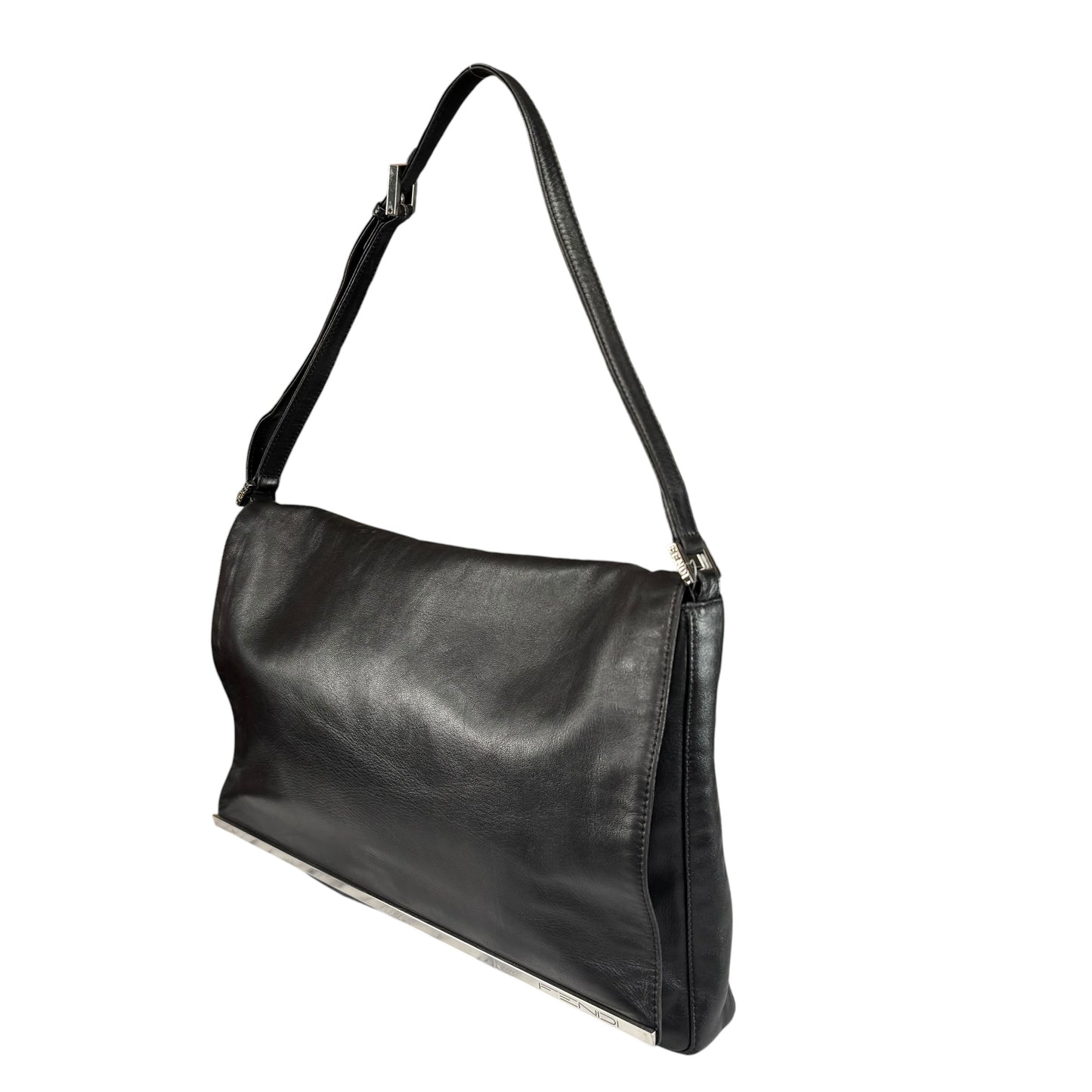 Fendi Y2K Max Slim MaMa Bar Baguette Shoulder Purse