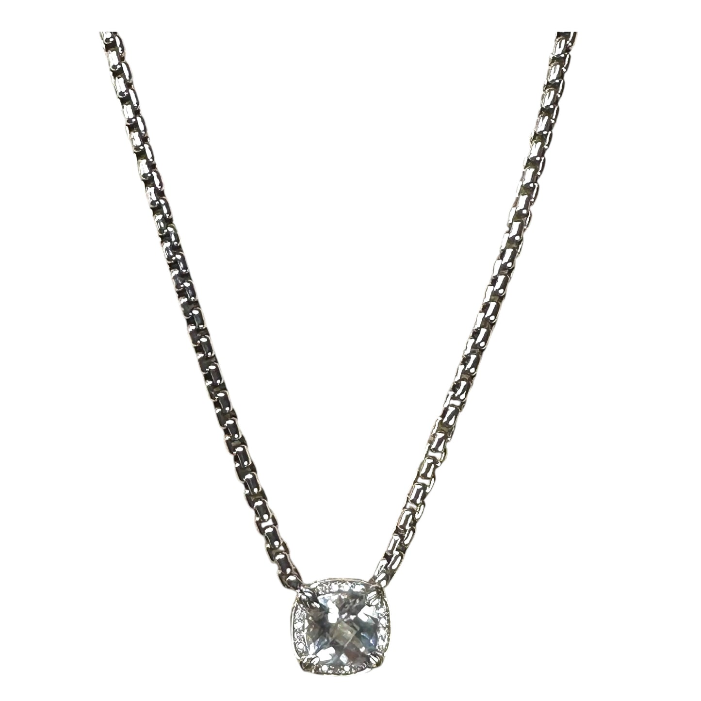 JAI By John Hardy Quartz & Diamond Accent Sterling Silver 19”