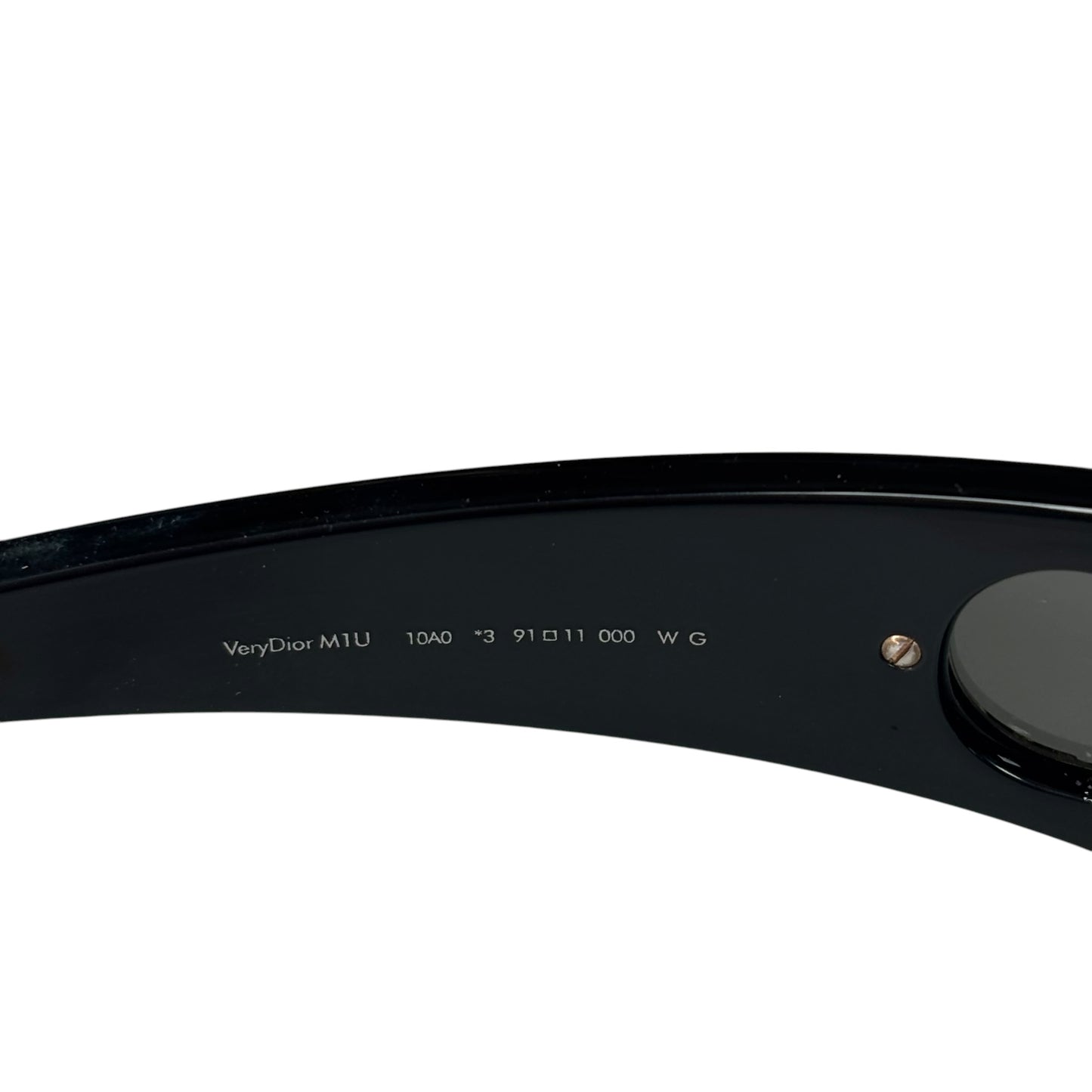 Christian Dior Very Dior M1U Black / Gold Mask Sun Glasses