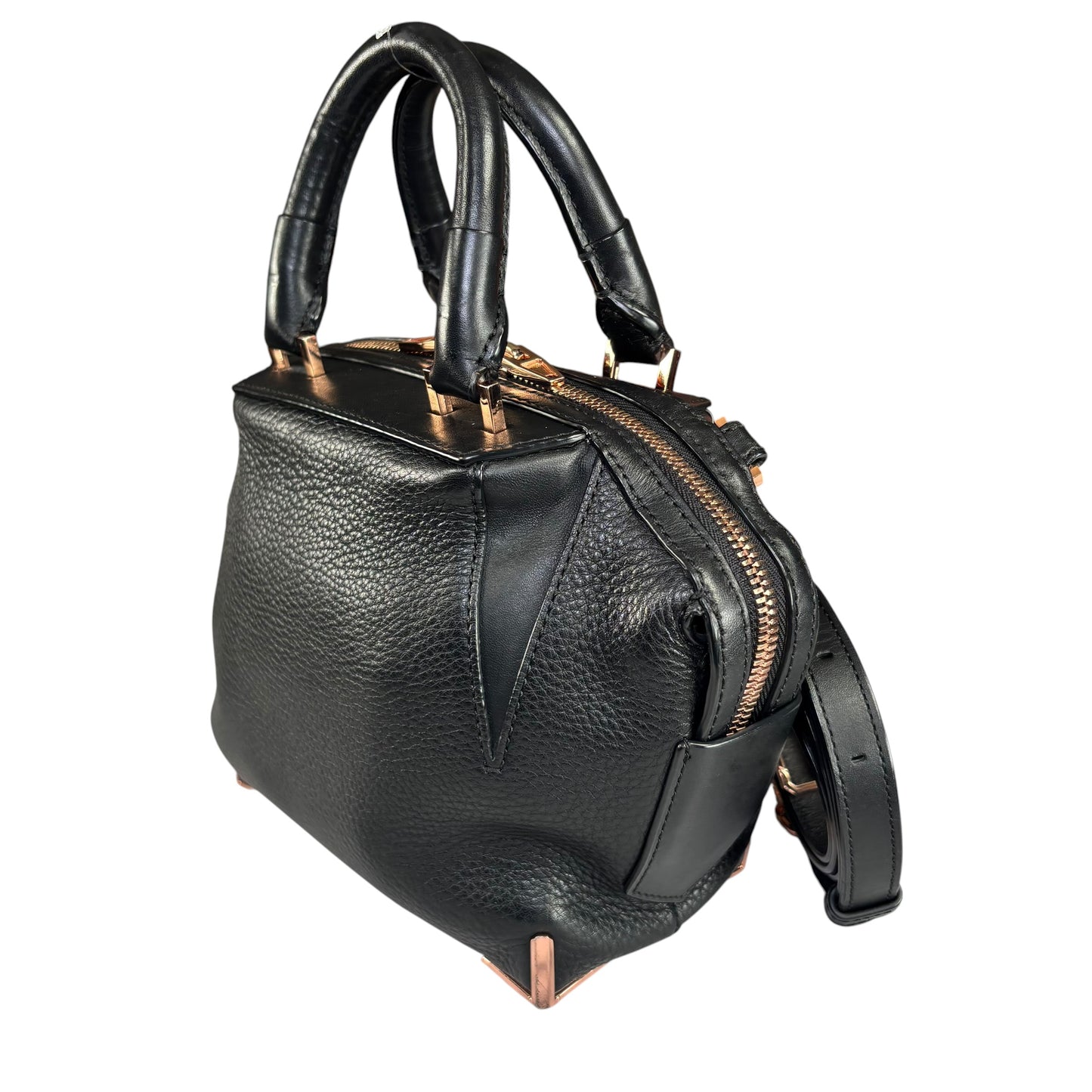 Alexander Wang Emilie Satchel w/Strap Rose Gold HW Purse