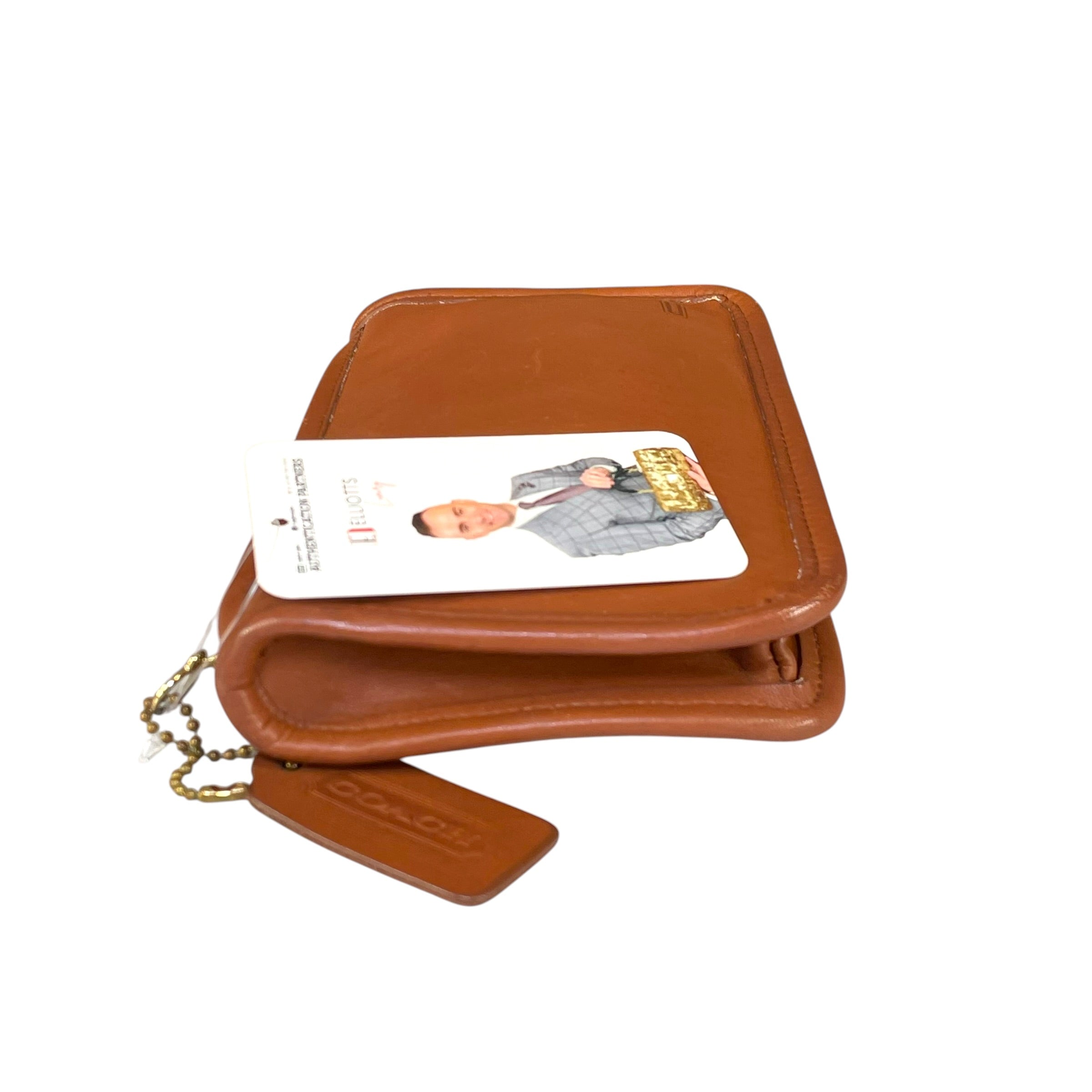 Coach Slim Pouch Brown Legacy Leatherware Zip – Elliott's Luxury