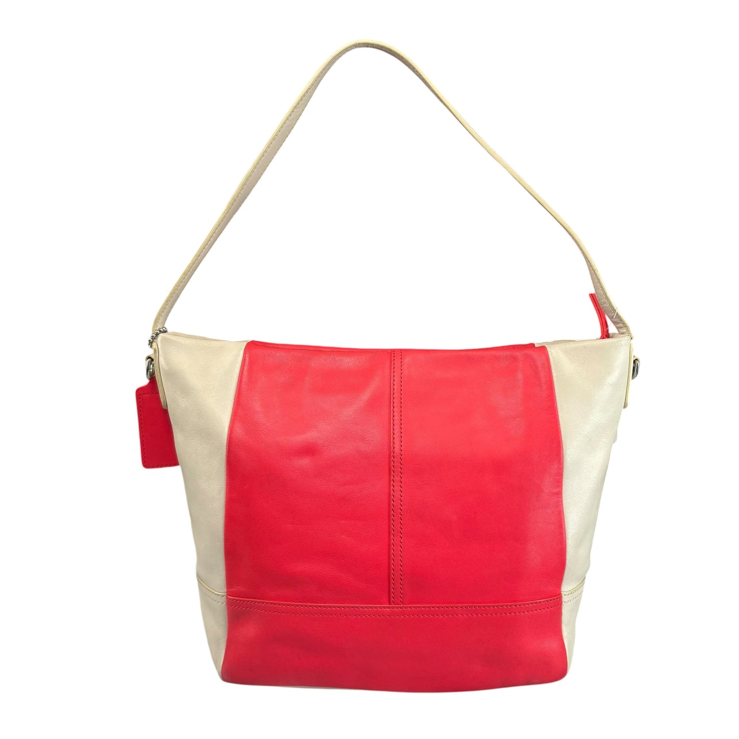 Coach Legacy Pink SHW ColorBlock Y2K Weekend Hobo Purse